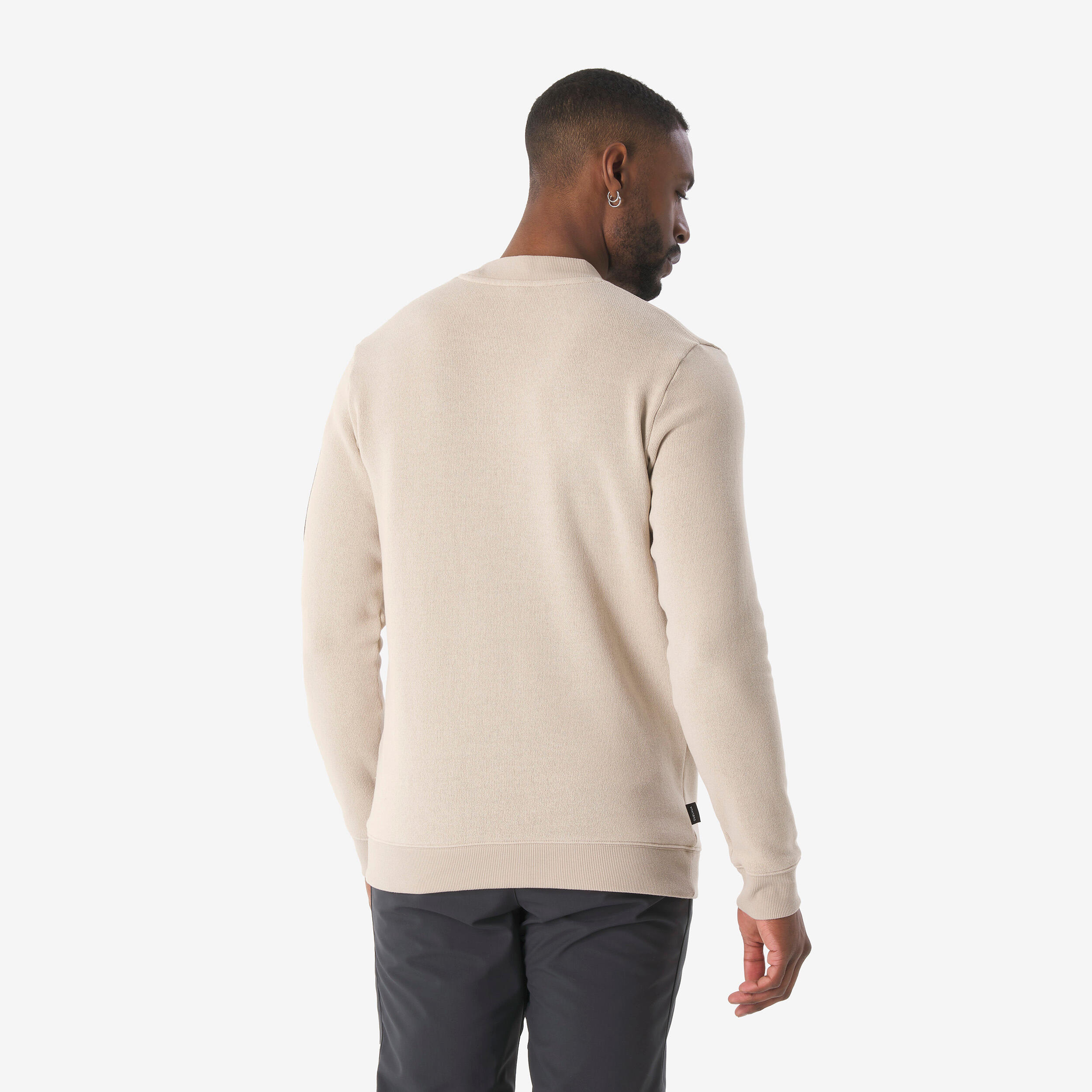 Men’s hiking pullover NH100 - Beige
