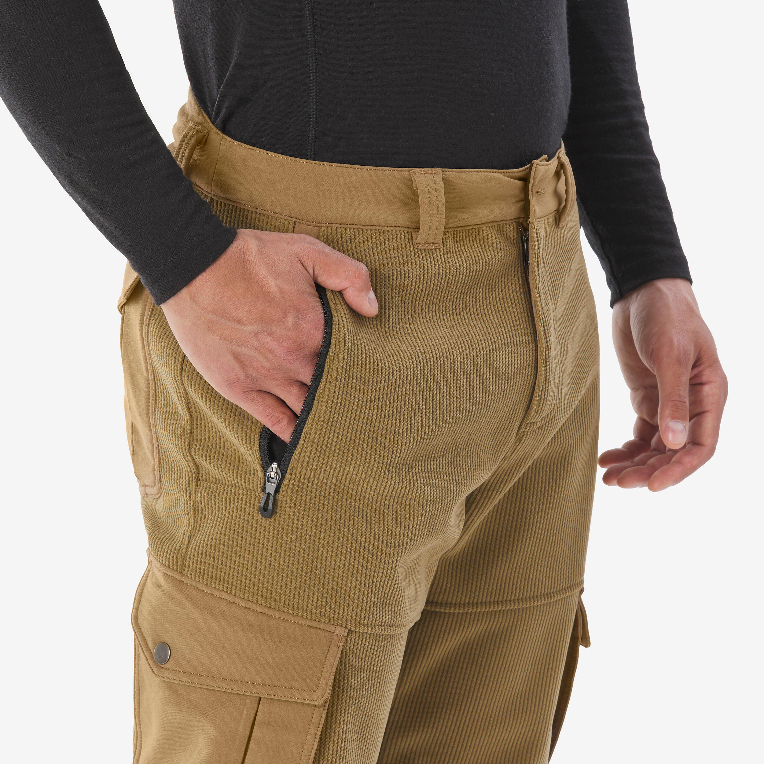 Men’s Warm Hiking Pants with Membrane, NH 900 - QUECHUA