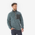 Pull de randonnée homme, NH500 Demi-zip vert