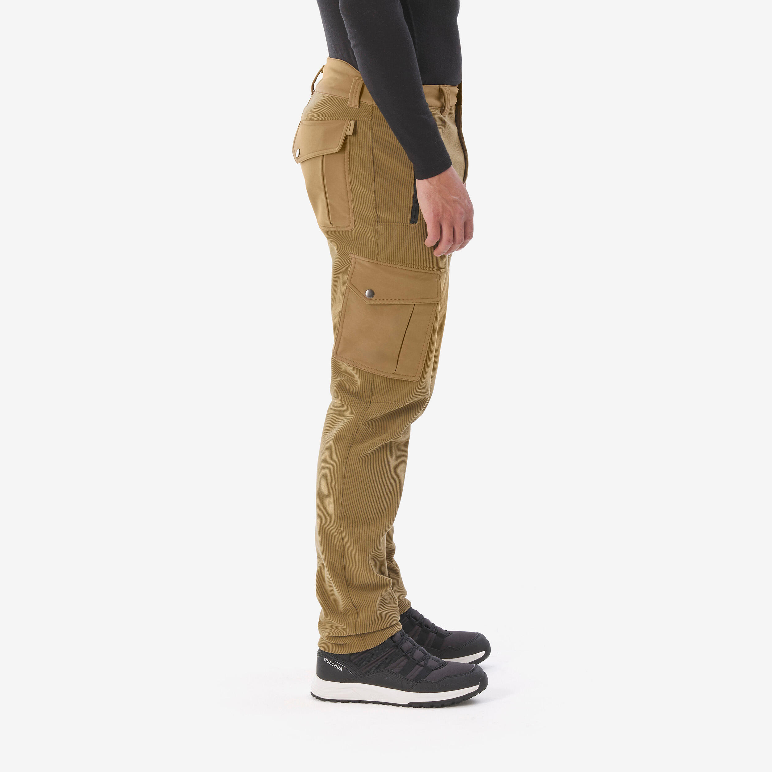 Men’s Warm Hiking Pants with Membrane, NH 900 - QUECHUA