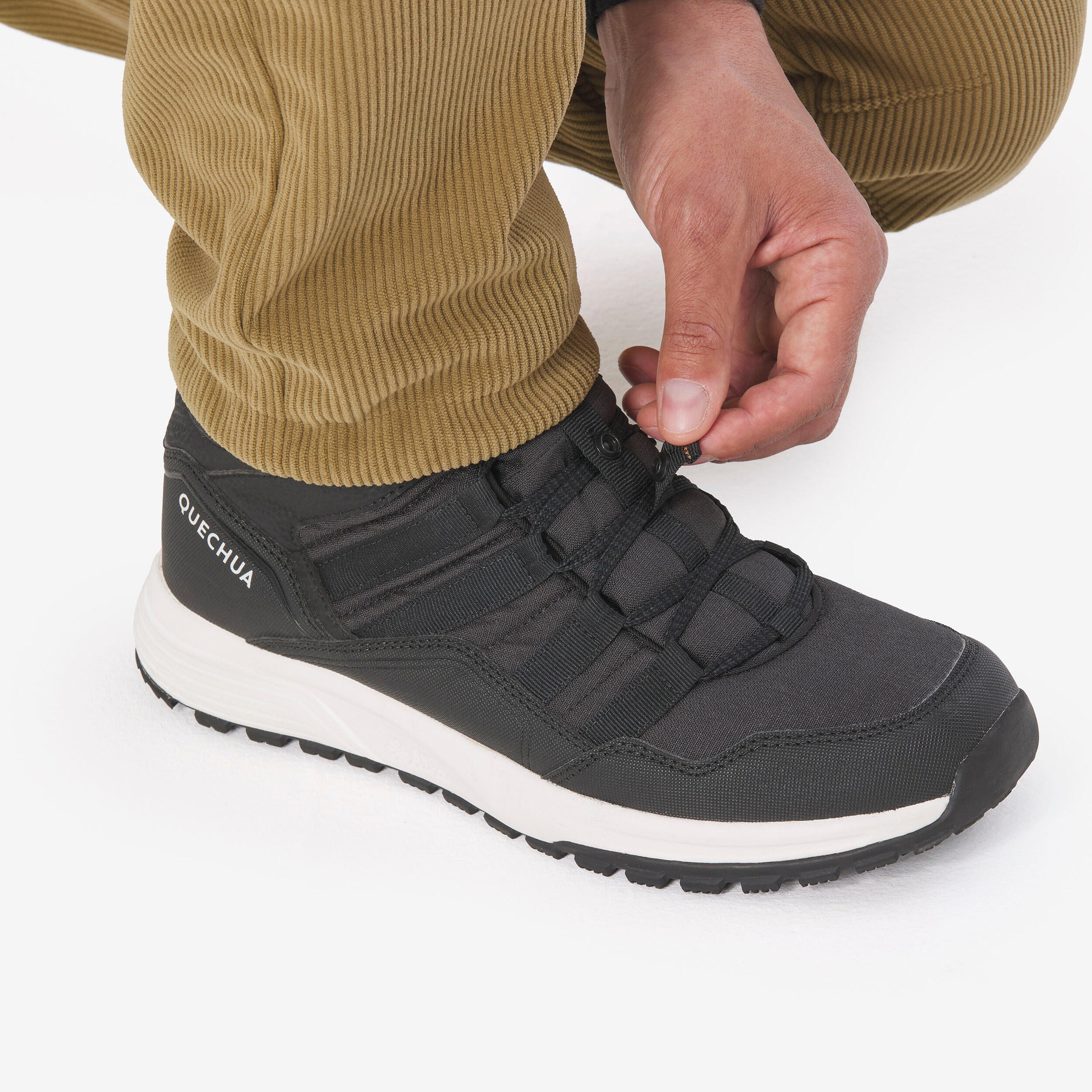 Men’s Warm Hiking Pants with Membrane, NH 900 - QUECHUA