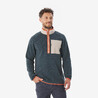 Men’s hiking pullover, NH500 Half Zip - Blue