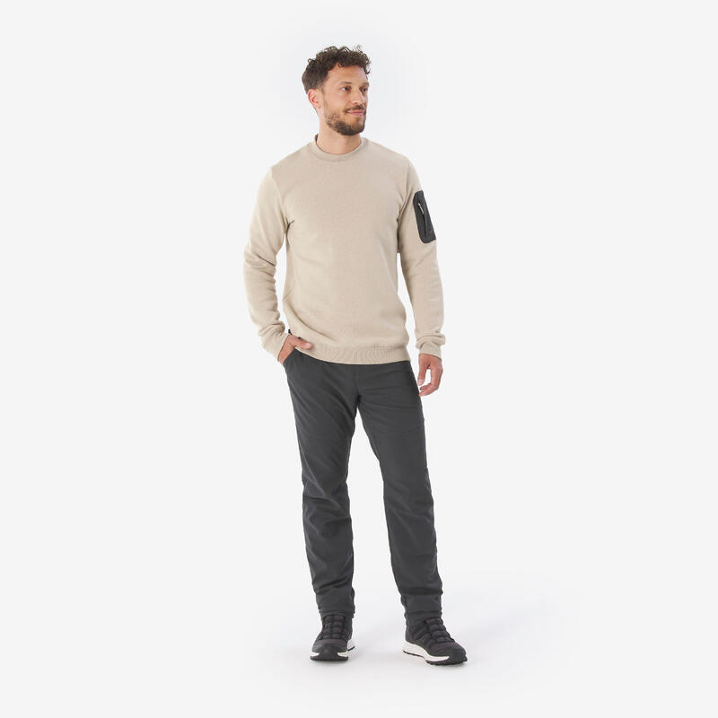 Erkek Outdoor Pantolon - Gri - NH100