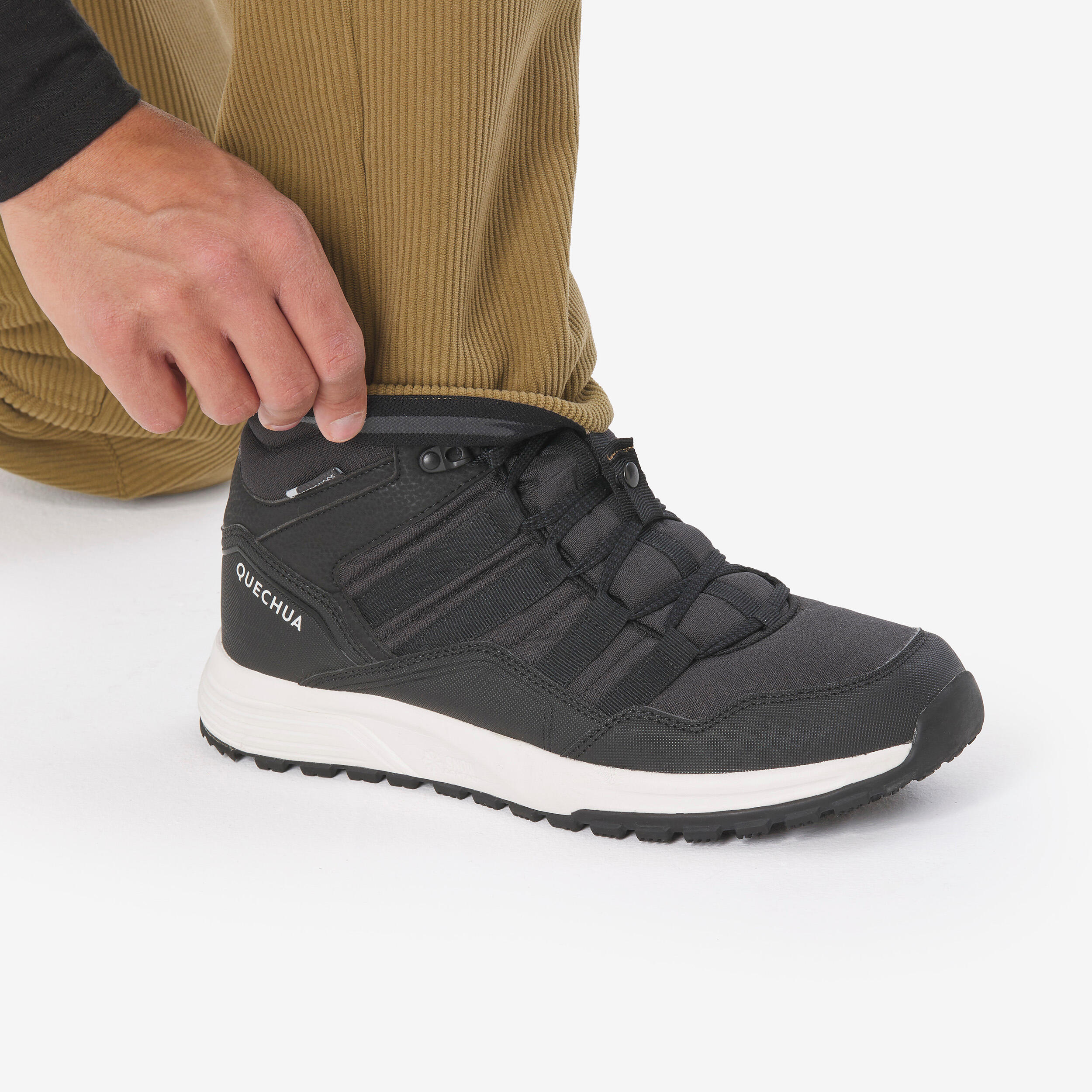 Men’s Warm Hiking Pants with Membrane, NH 900 - QUECHUA