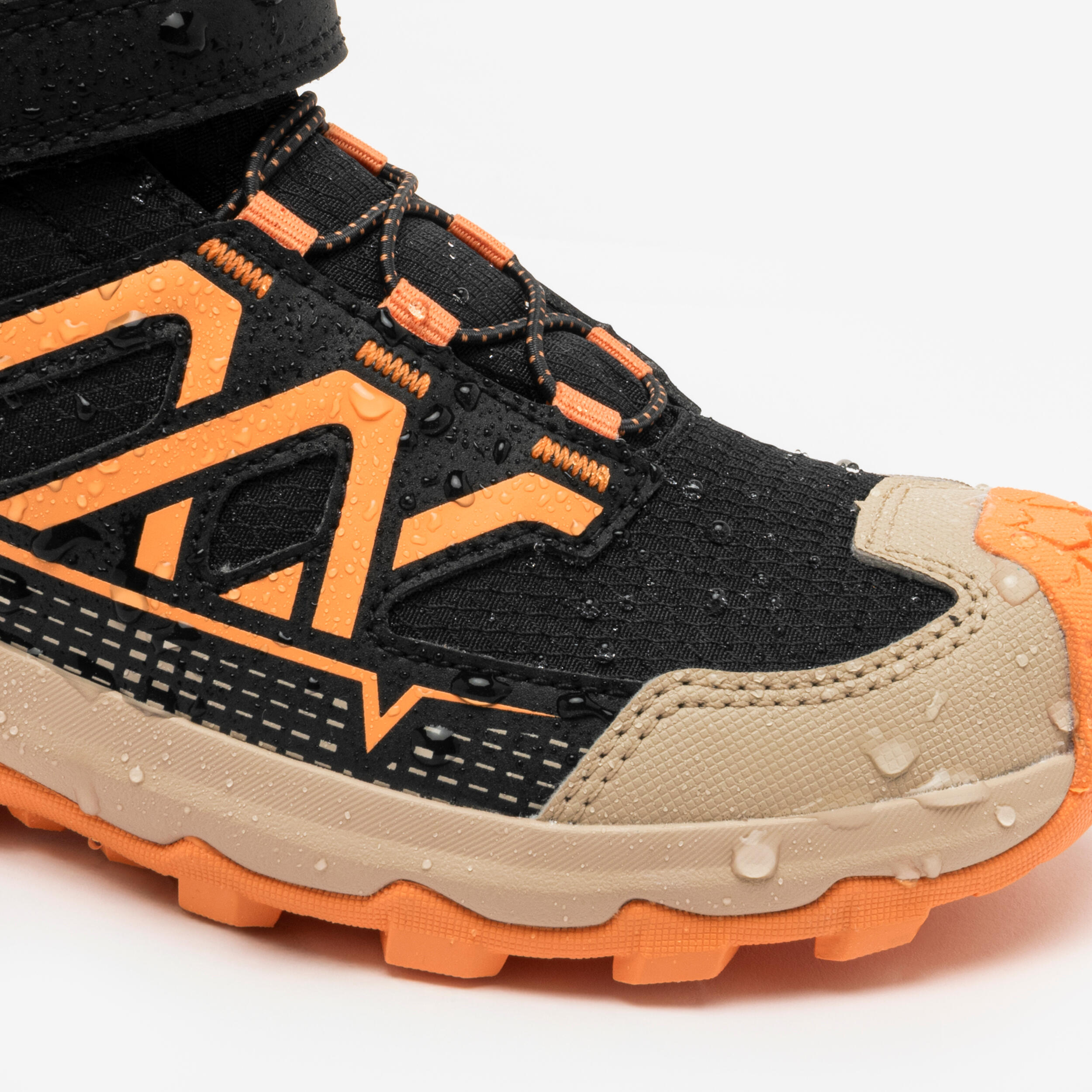 Chaussures de randonnée imperméables enfant, Crossrock Mid Tailles 10,5C-2,5 3/8