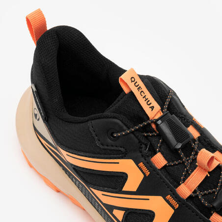 Черевики дитячі CROSSROCK для туризму низькі водонепроникні помаранчеві EU35-38