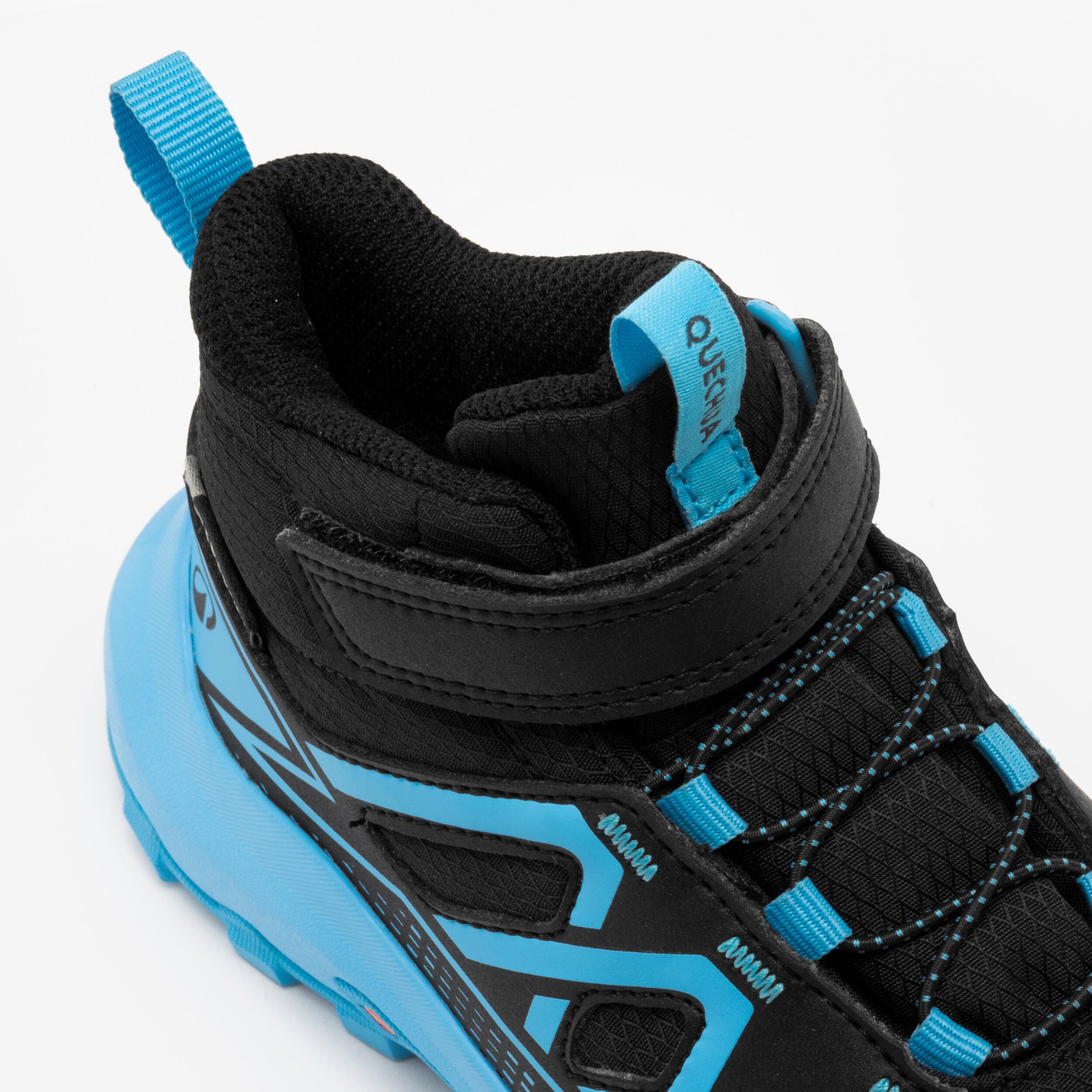 Kids’ Waterproof Hiking Shoes, Crossrock Mid Sizes 10.5C-2.5 - QUECHUA