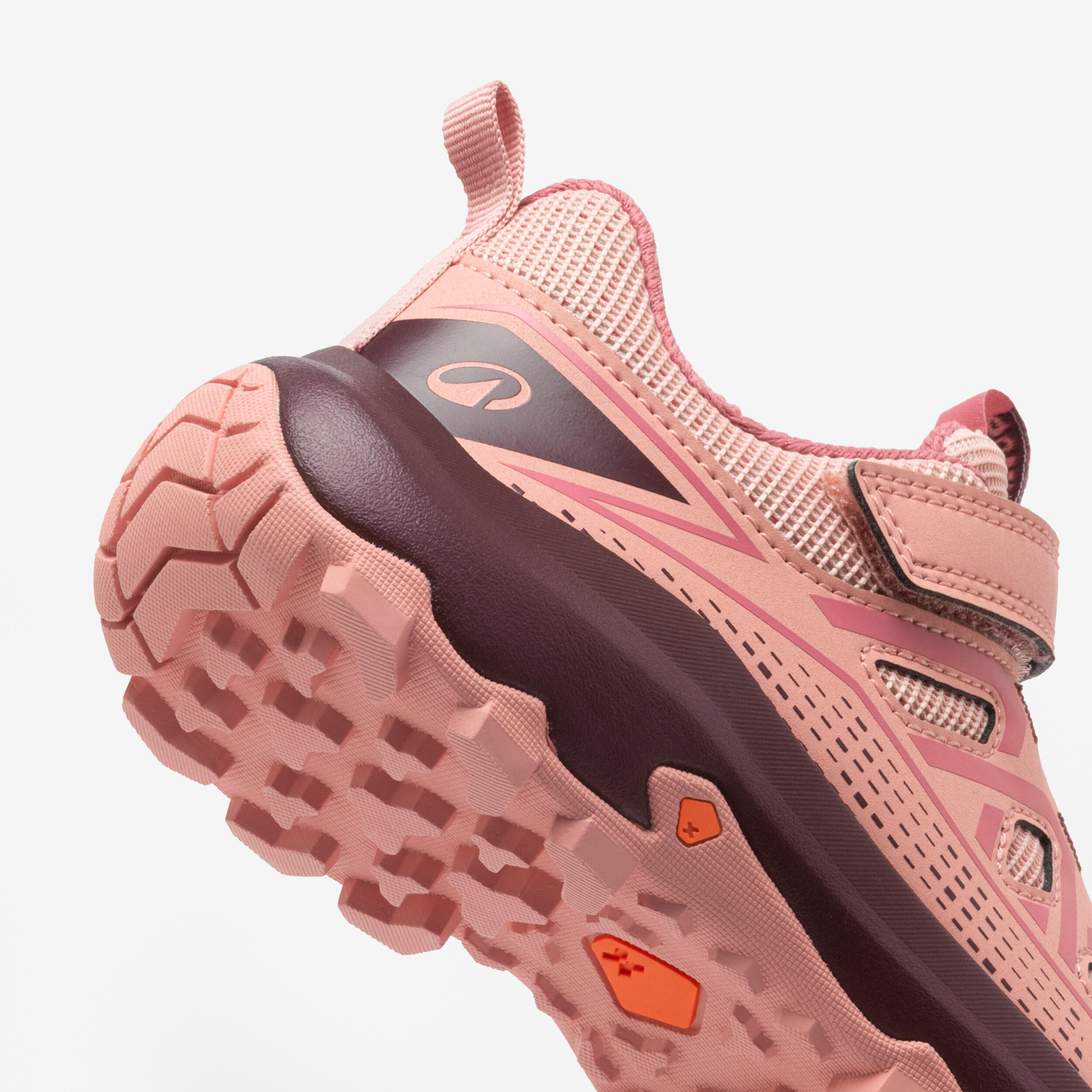 Kid’s Hiking Boots, sizes 7-2, CROSSROCK LOW - QUECHUA