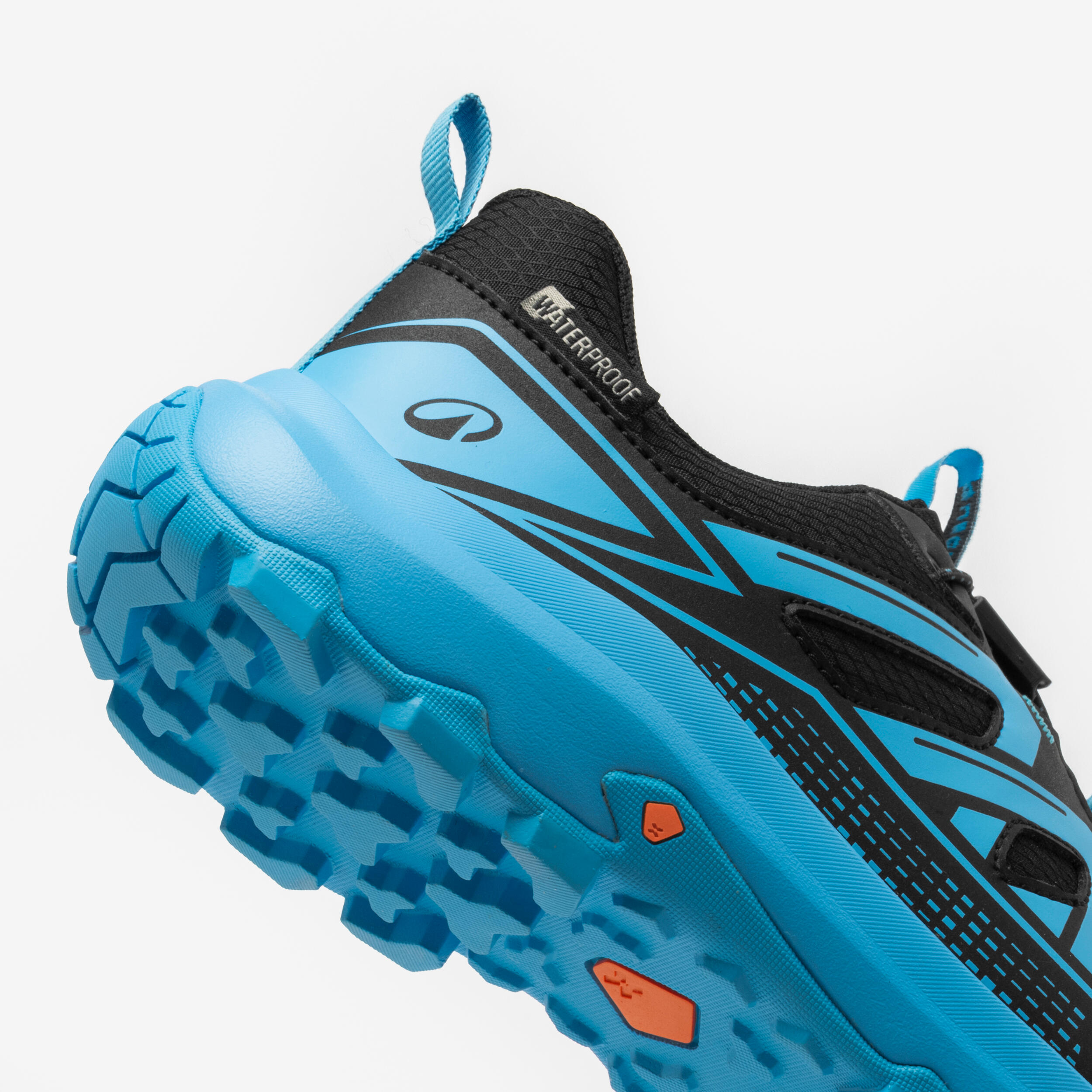 Chaussures de randonnée imperméables enfant, Crossrock Low WTP Tailles 3,5-6 6/16