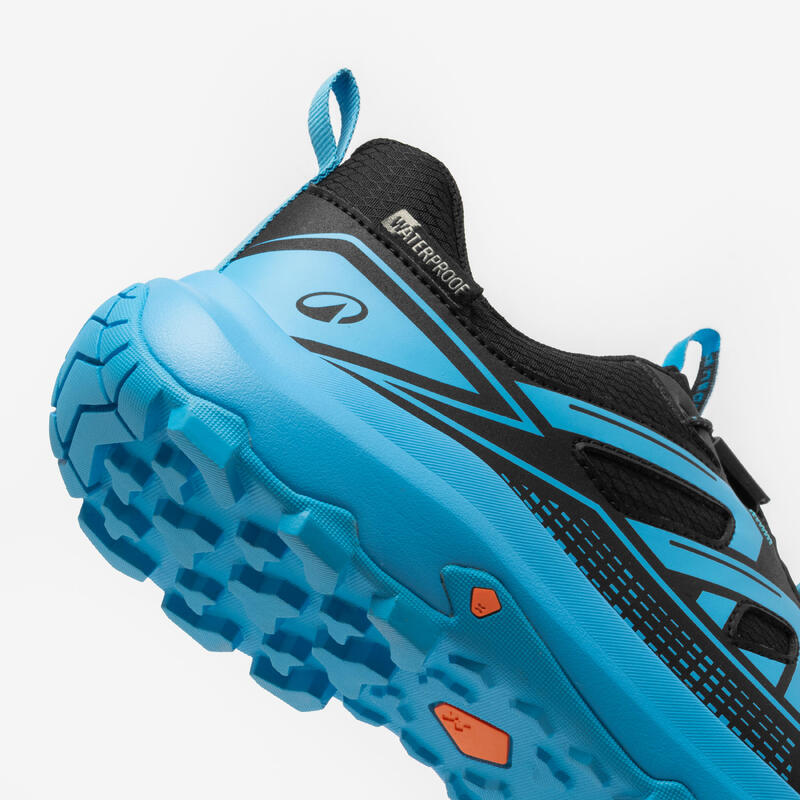Încălțăminte de drumeție impermeabilă copii, mărimea 35-38, Crosscrock lacets