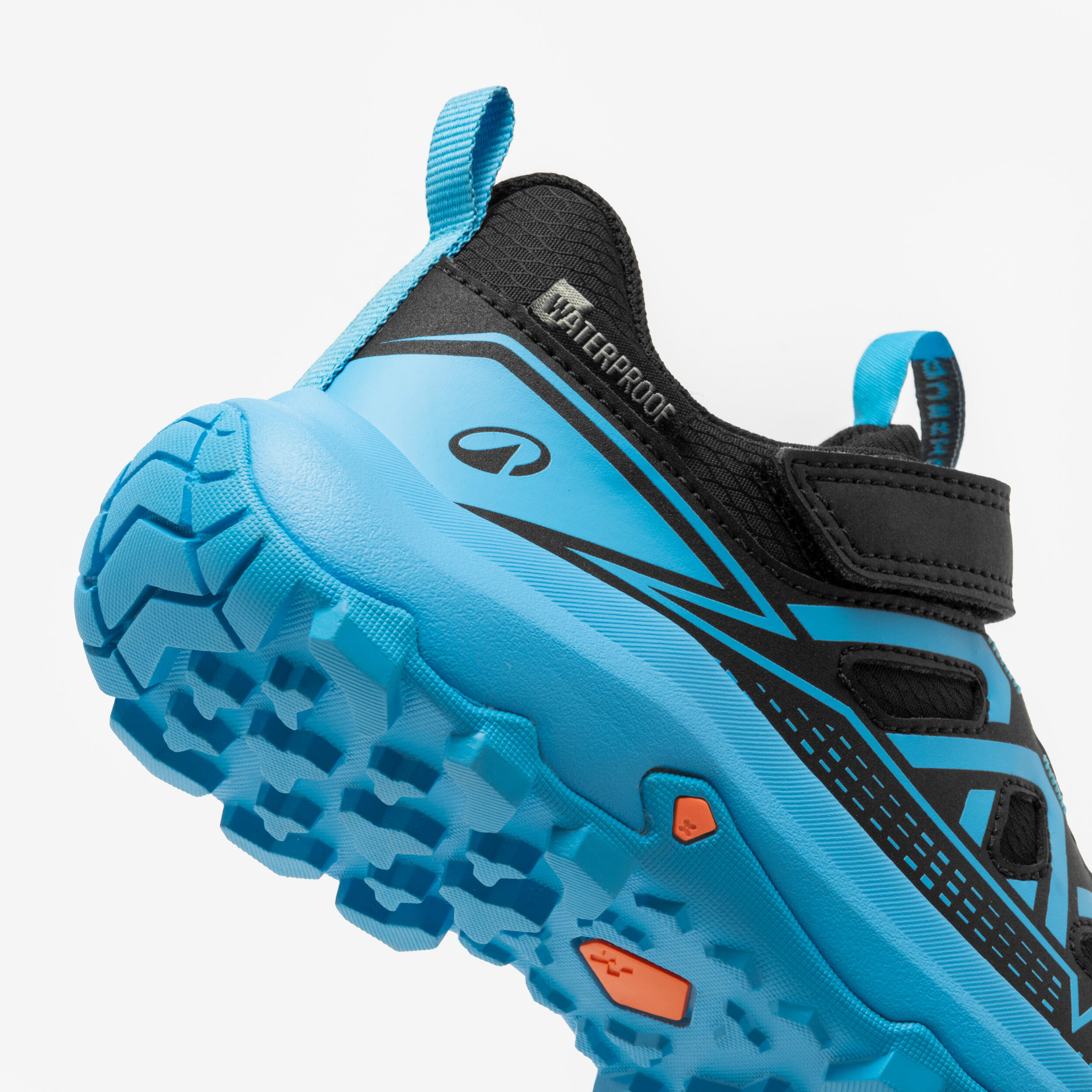 Chaussures de randonnée imperméables enfant, Crossrock Low WTP Tailles 10,5C-2,5 6/8