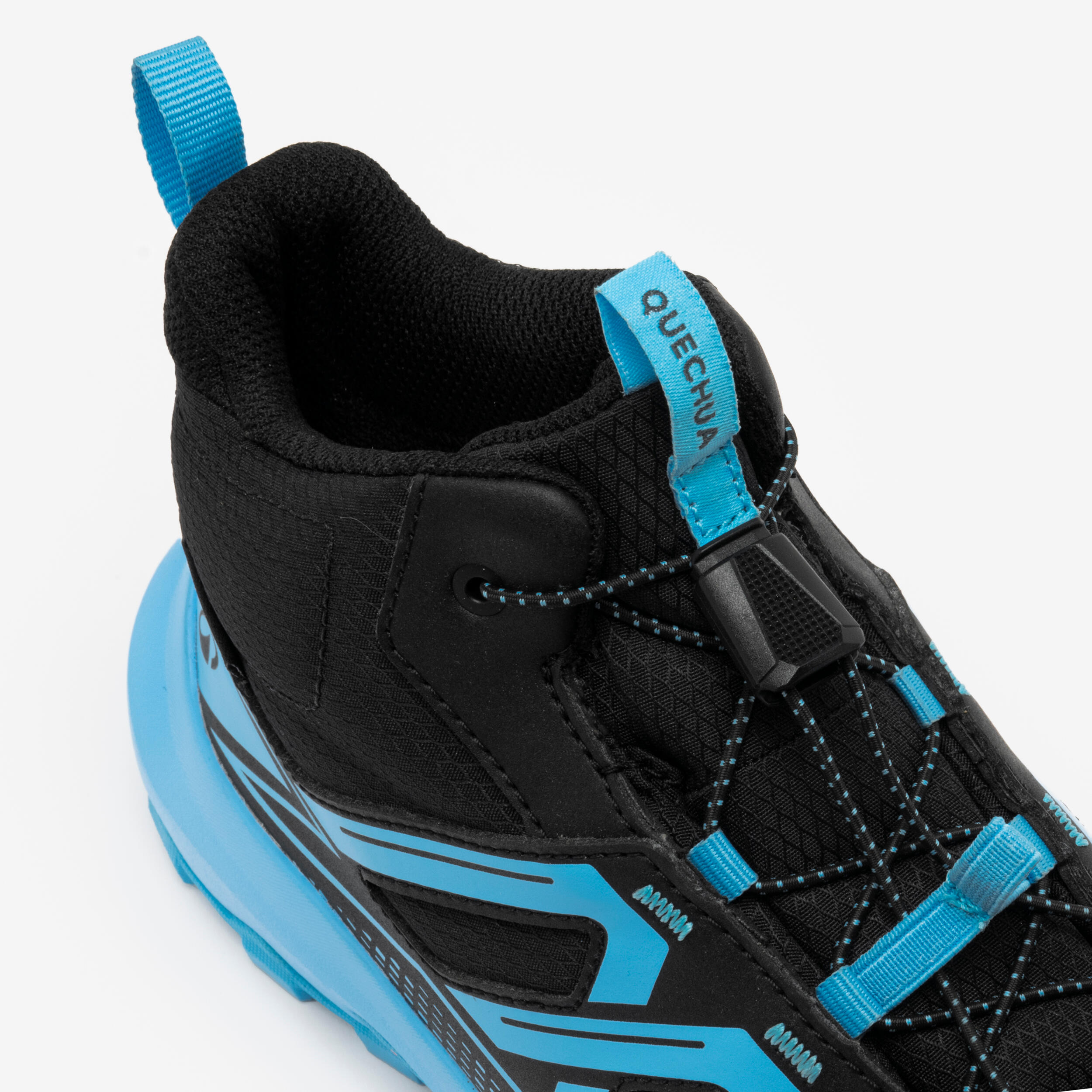 Kids’ Waterproof Hiking Boots, sizes 2.5-5, CROSSROCK MID - QUECHUA