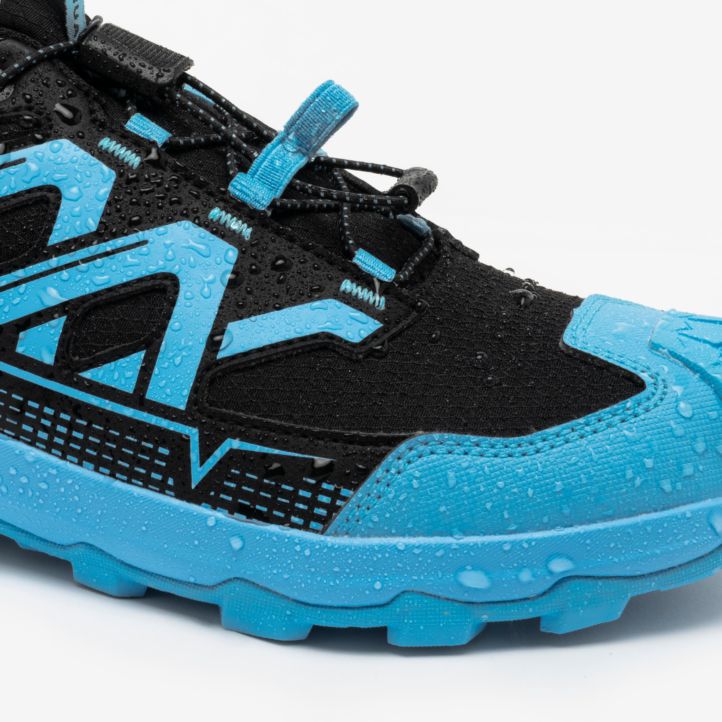 Kids’ Waterproof Hiking Boots, sizes 2.5-5, CROSSROCK LOW WTP - QUECHUA