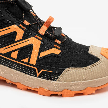 Черевики дитячі Crossrock для туризму водонепроникні рожеві EU35-38 помаранчеві