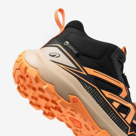 Черевики дитячі Crossrock для туризму водонепроникні рожеві EU35-38 помаранчеві