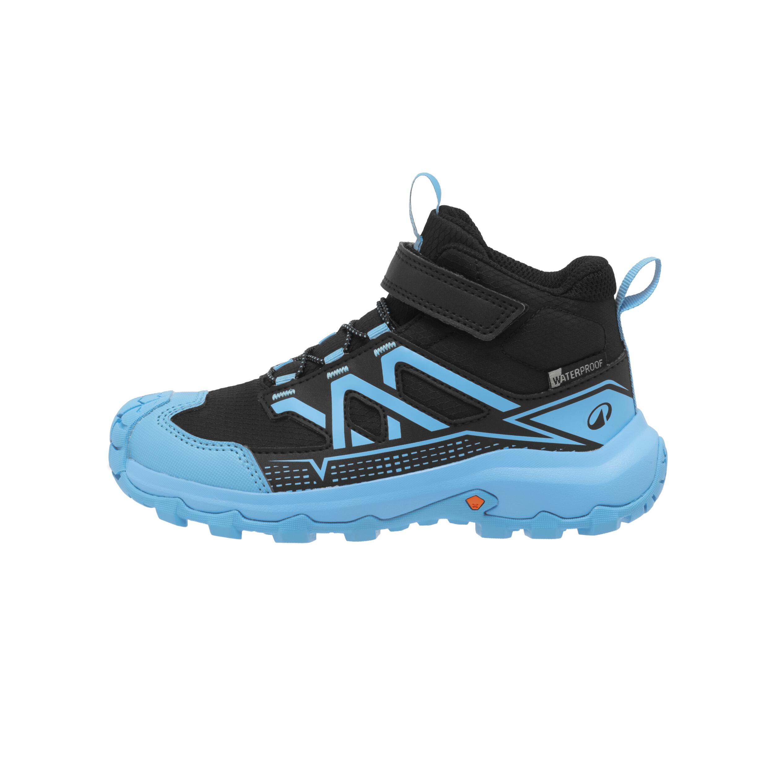 Kids’ Waterproof Hiking Shoes, Crossrock Mid Sizes 10.5C-2.5 - QUECHUA