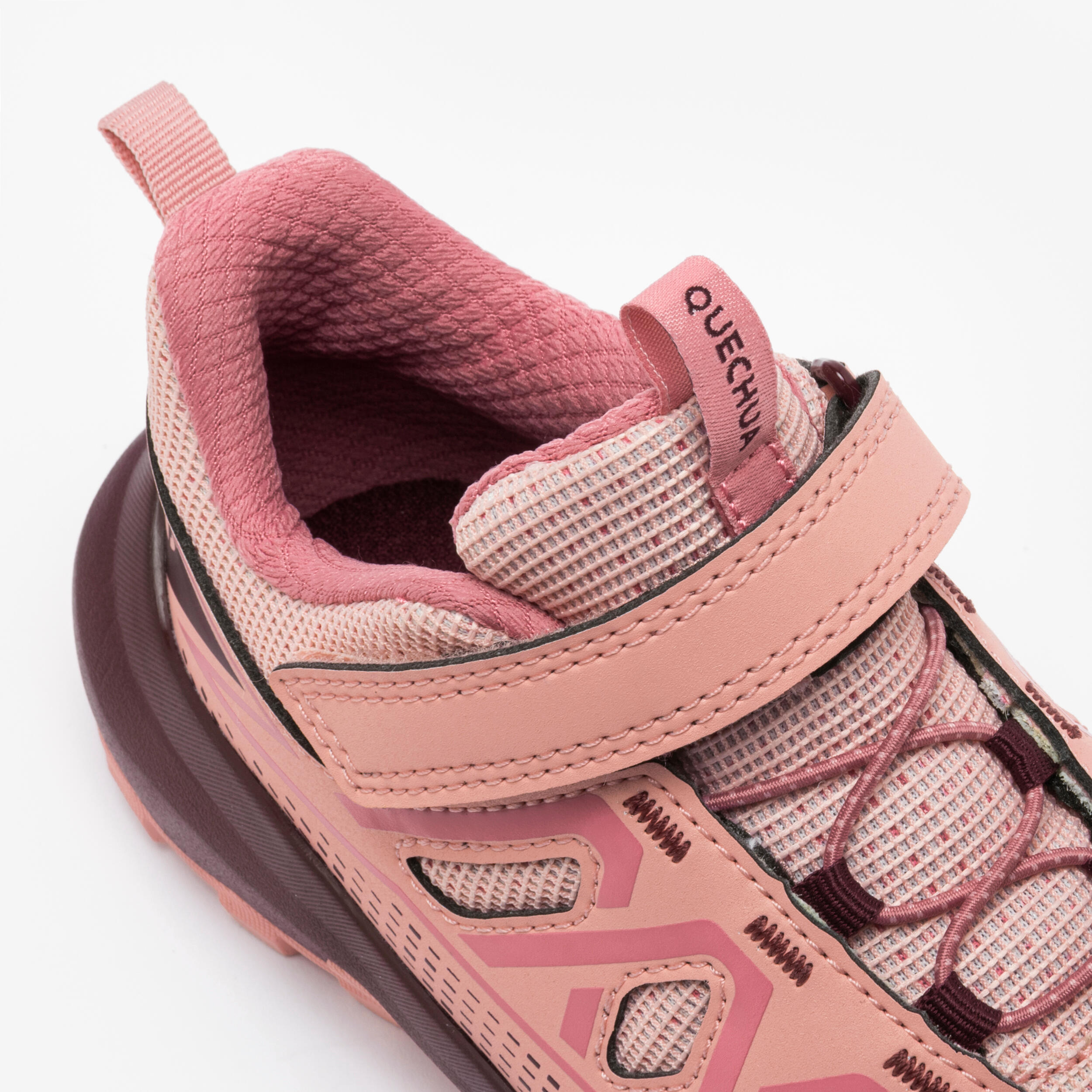 Kid’s Hiking Boots, sizes 7-2, CROSSROCK LOW - QUECHUA