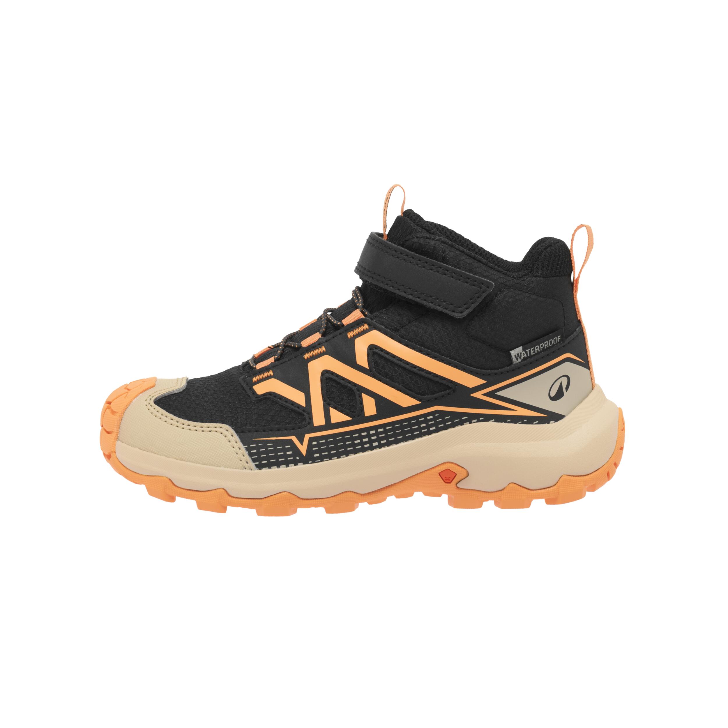 Kid’s Waterproof Hiking Shoes, Crossrock Mid Sizes 10.5C–2.5 - QUECHUA