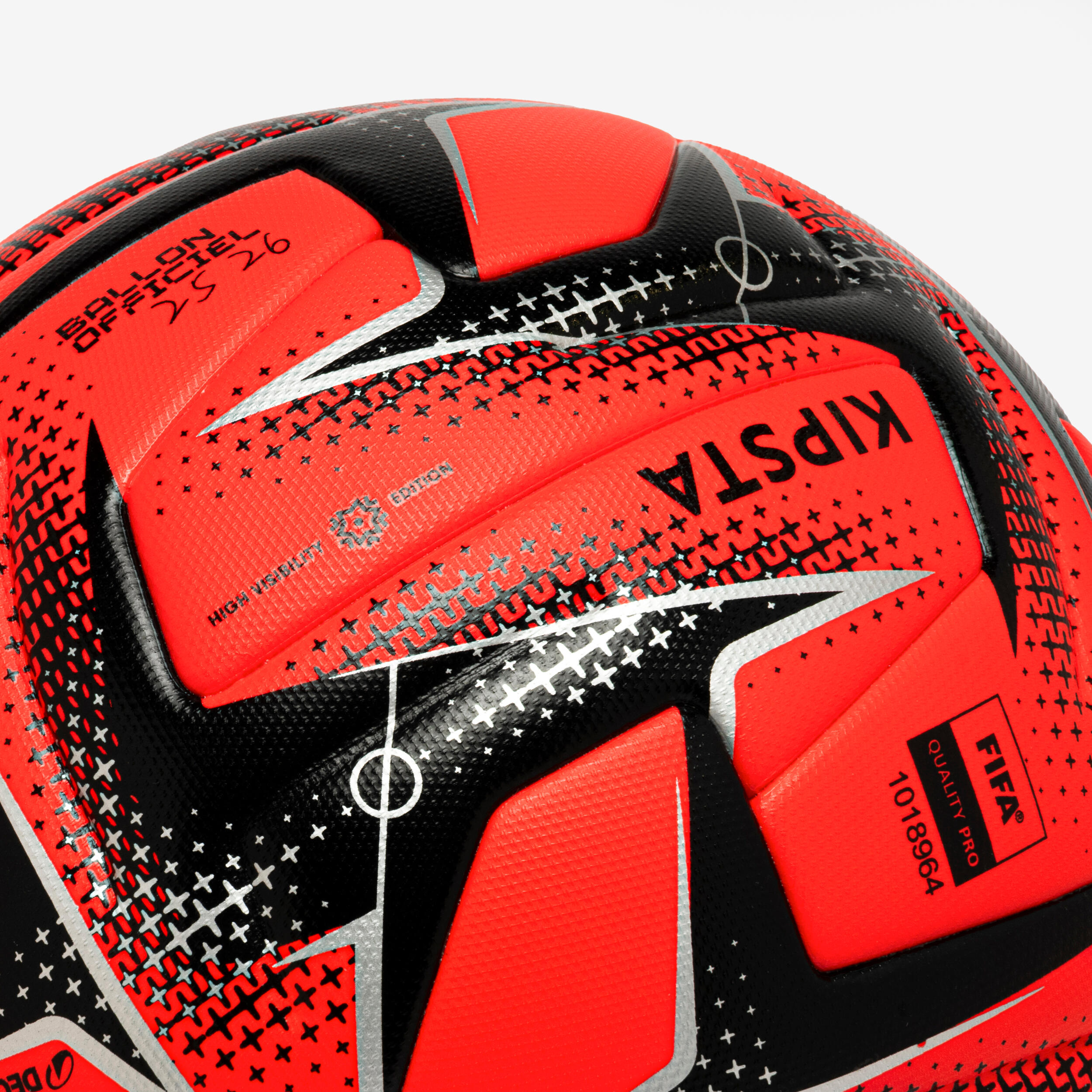 Fußball Größe 5 - Ligue 1 McDonald's 25/26 Offizieller Spielball Winterversion 4/5