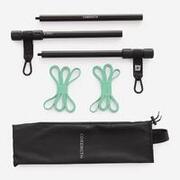 Bară musculatură portabilă cu 2 elastice 10kg