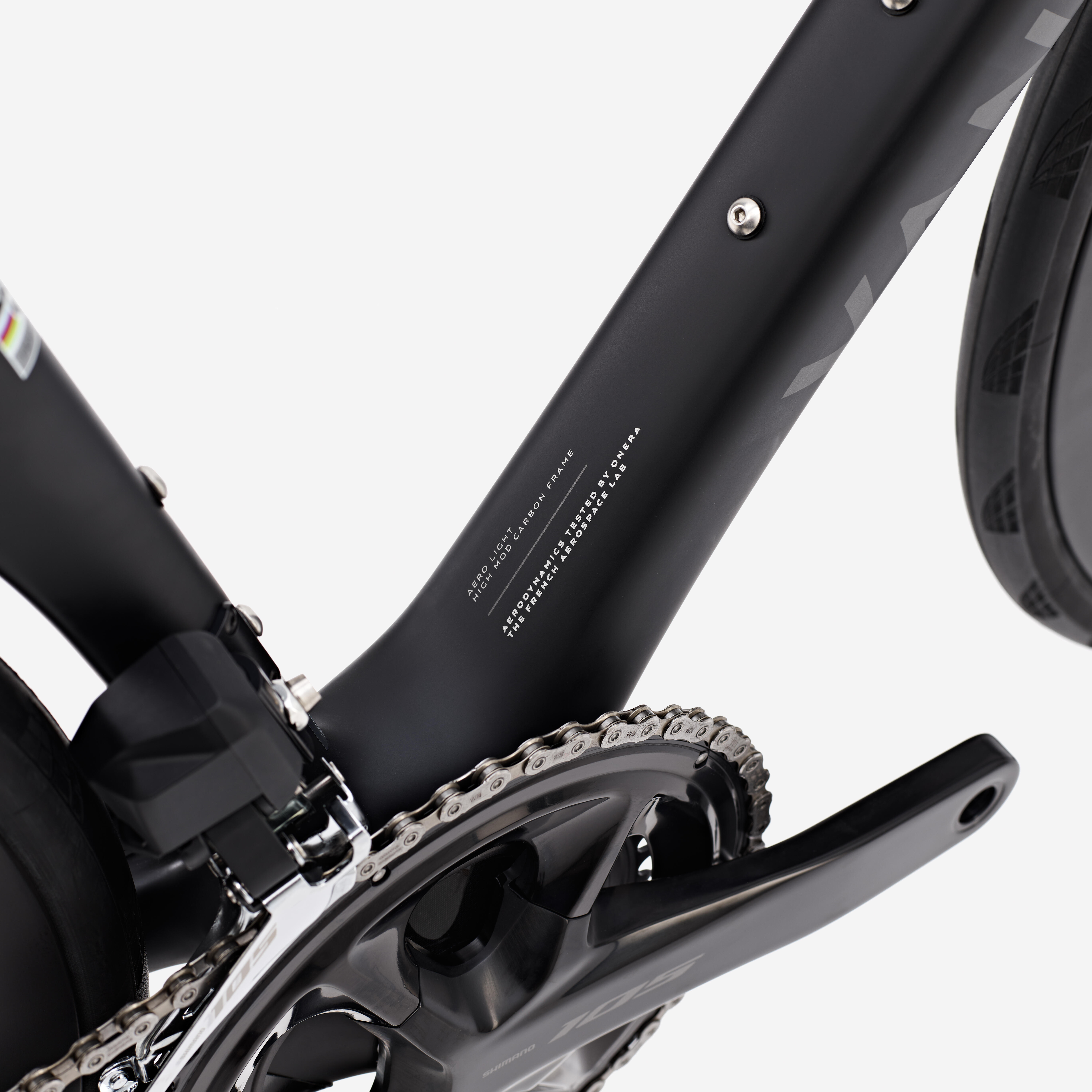 VAN RYSEL Cestný bicykel RCR 105 Di2 2x12 PWM čierny 2XS · záber 10