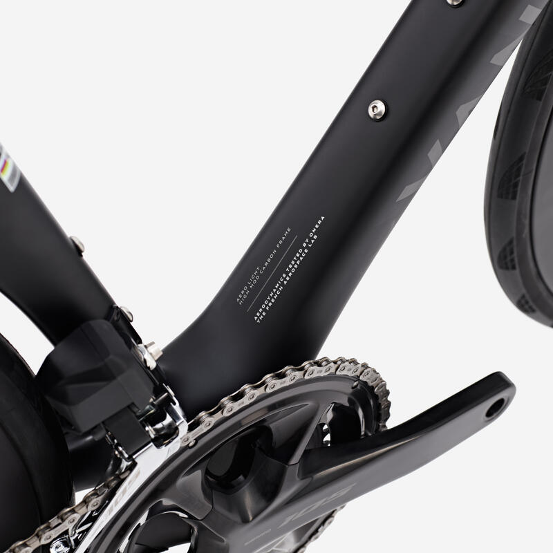 VELO DE ROUTE RCR SHIMANO 105 DI2 12S CAPTEUR DE PUISSANCE NOIR