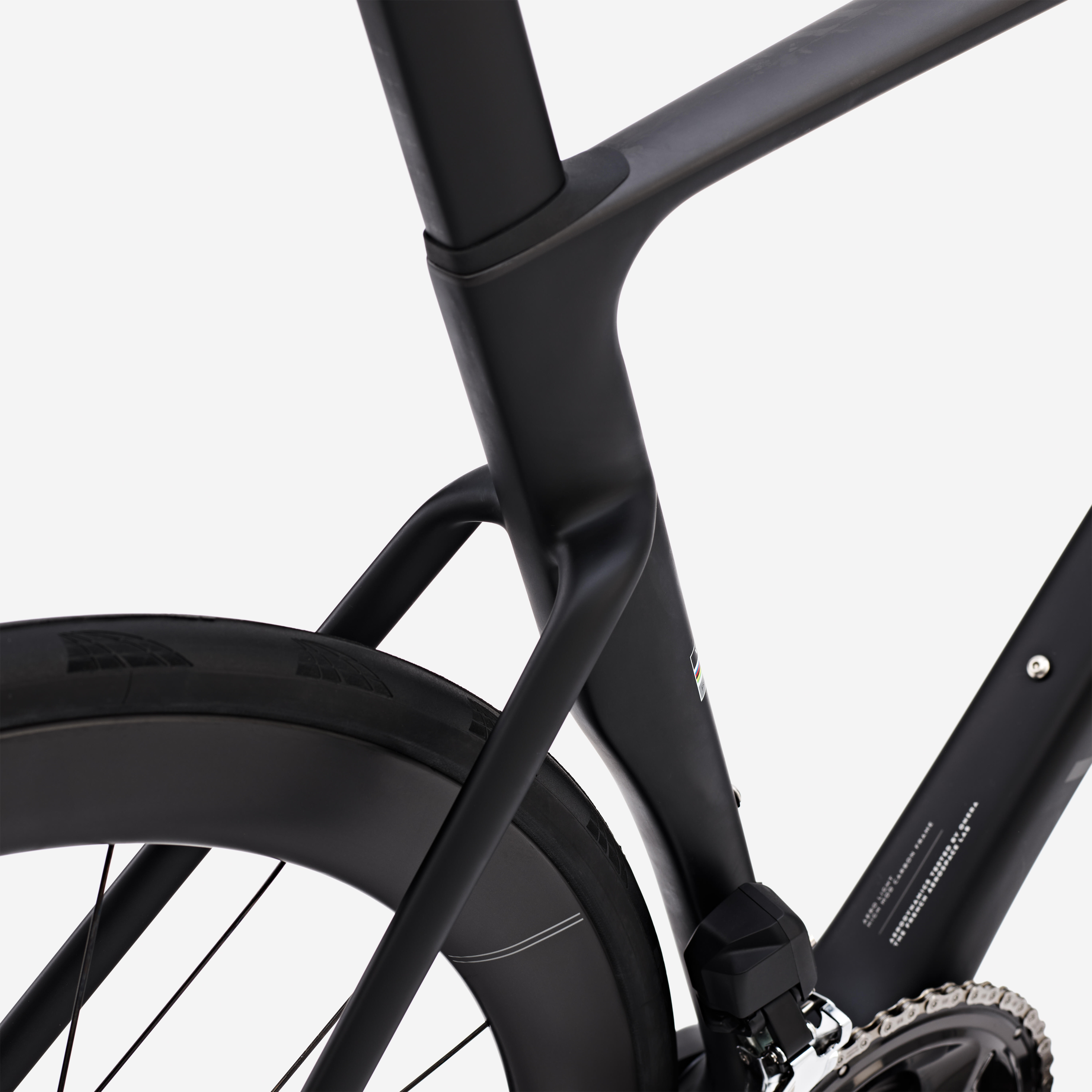 VAN RYSEL Cestný bicykel RCR 105 Di2 2x12 PWM čierny 2XS · záber 9