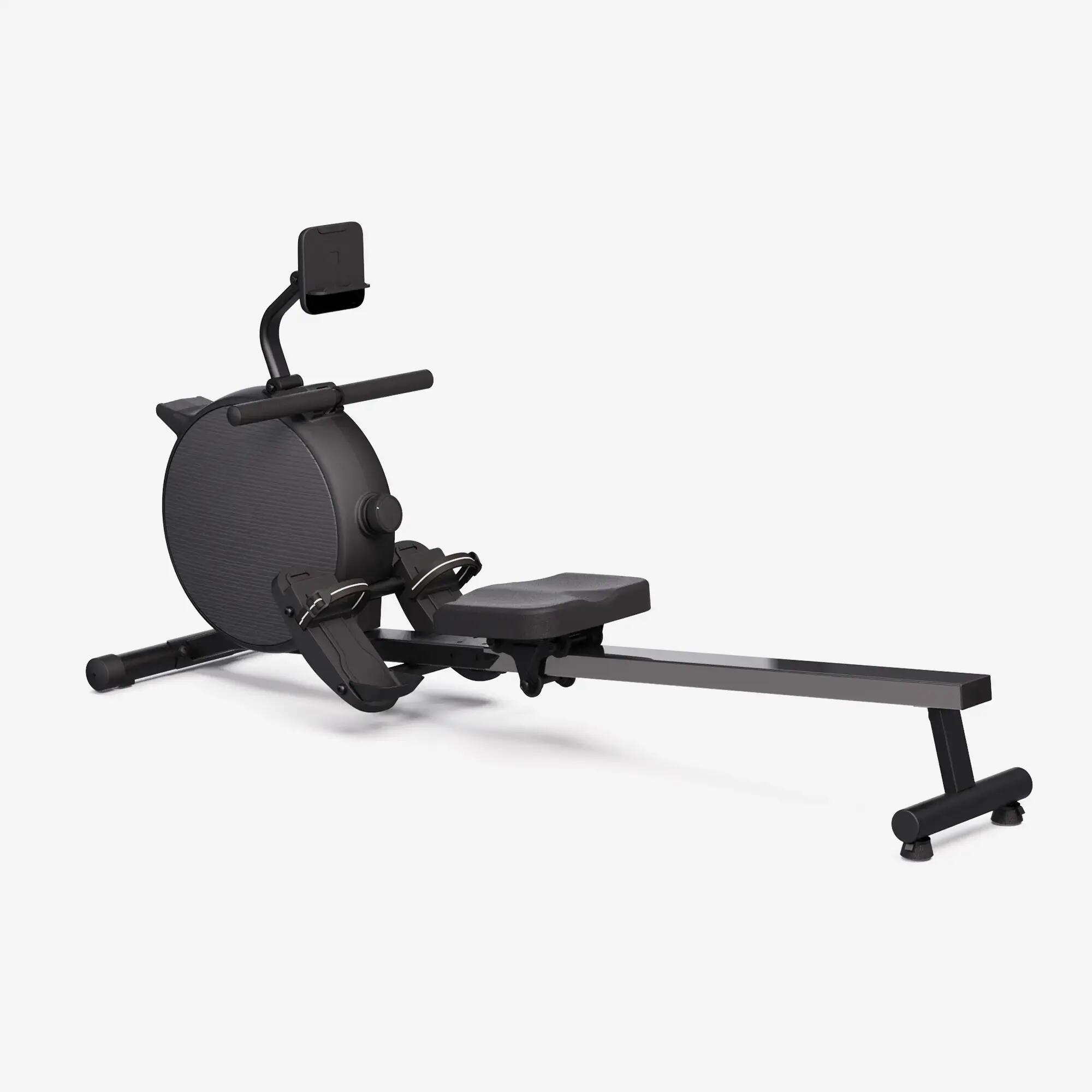 Máquina Remo Initial Rower 100 Negra Conectada 25/44