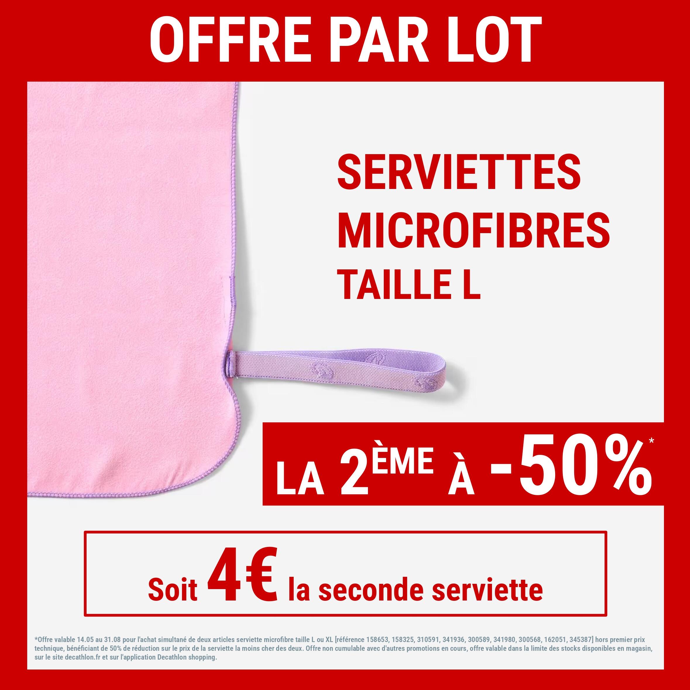 Telo piscina MF ultracompato L 80 x 130 cm lilla 8/9