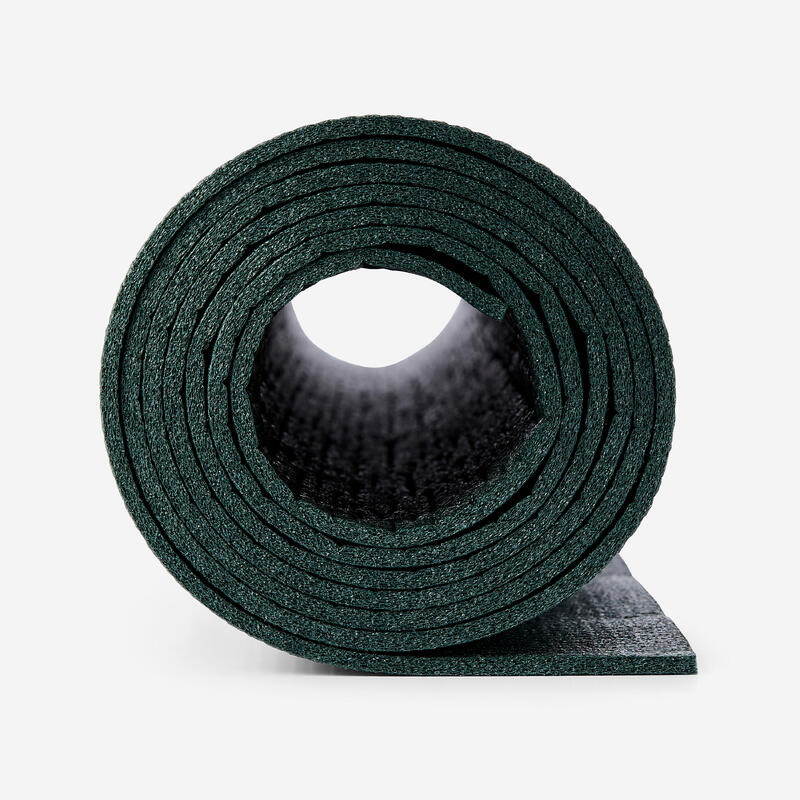 Saltea Yoga ușoară 4 mm Verde închis