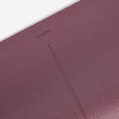 Килимок для м’якої йоги Comfort 8 мм бордовий