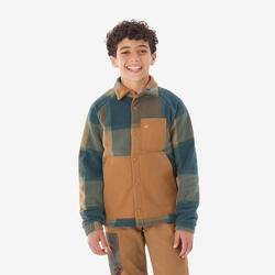 SURCHEMISE POLAIRE ENFANT 500, RÉVERSIBLE