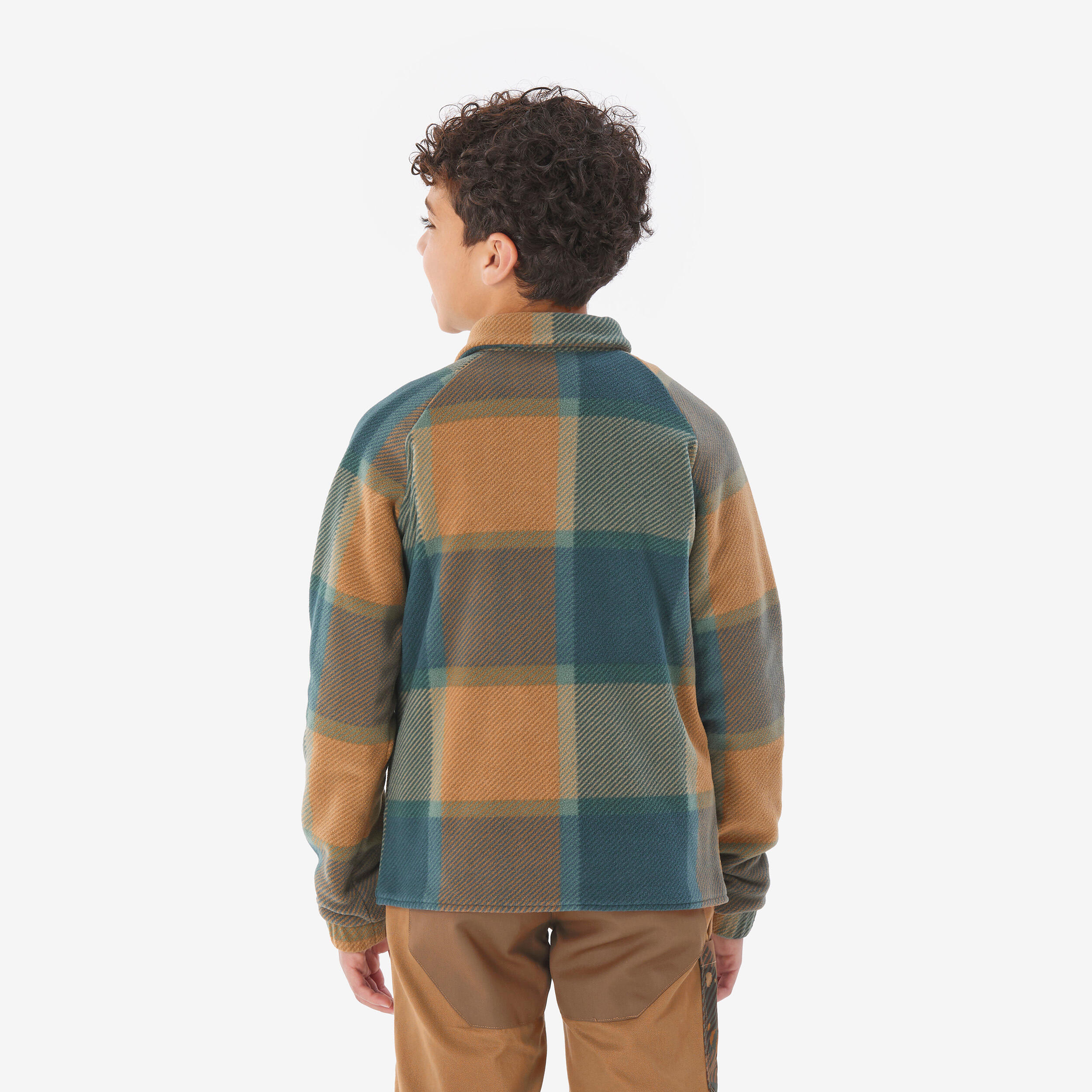 SOBRECAMISA POLAR DE CAÇA CRIANÇA 500 REVERSÍVEL 2/10