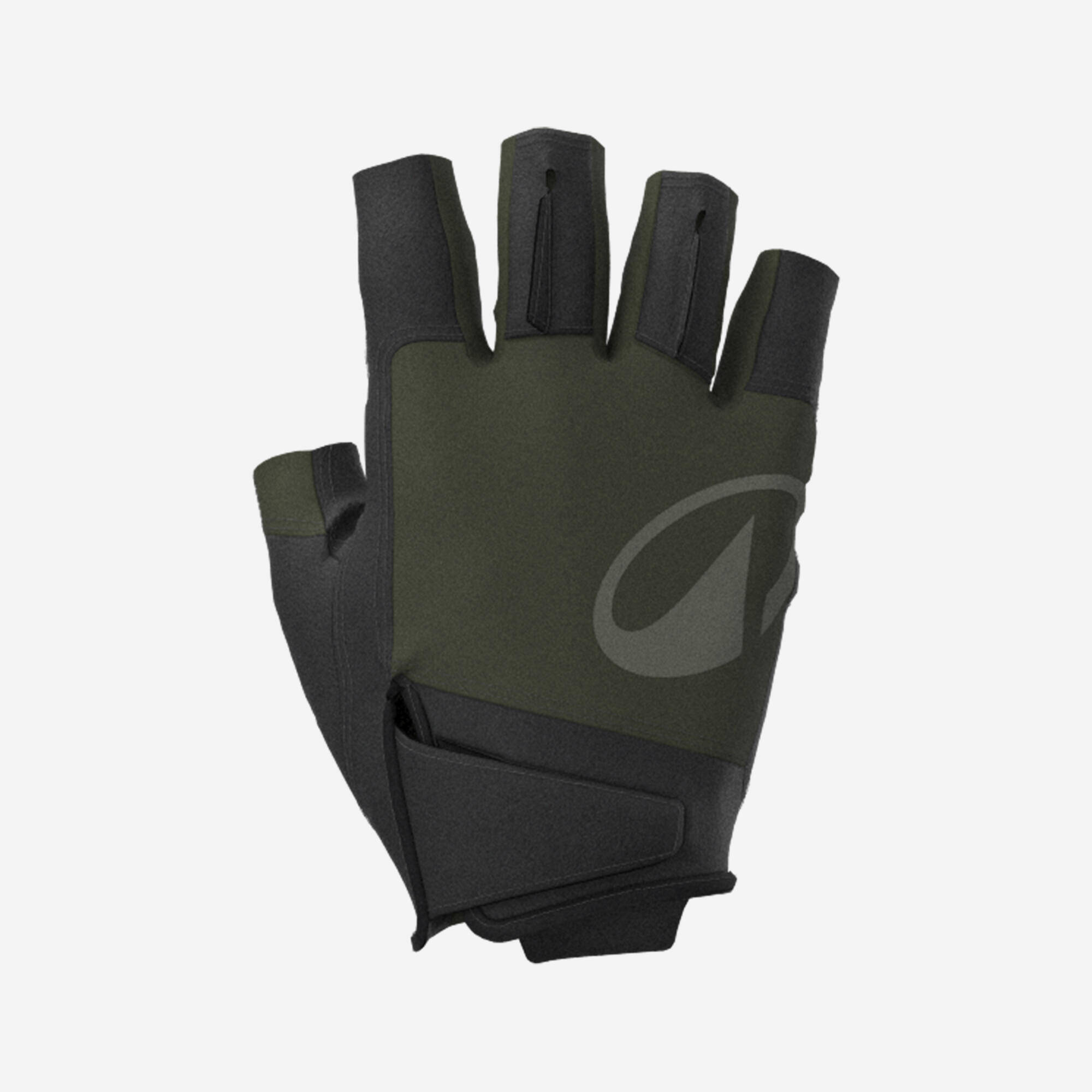 Durable Weight Training Gloves - Green/Black -  4