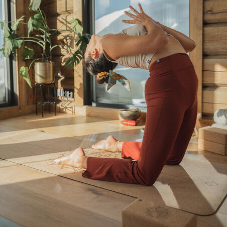 Килимок для йоги 185 см × 65 см × 4 мм мандала