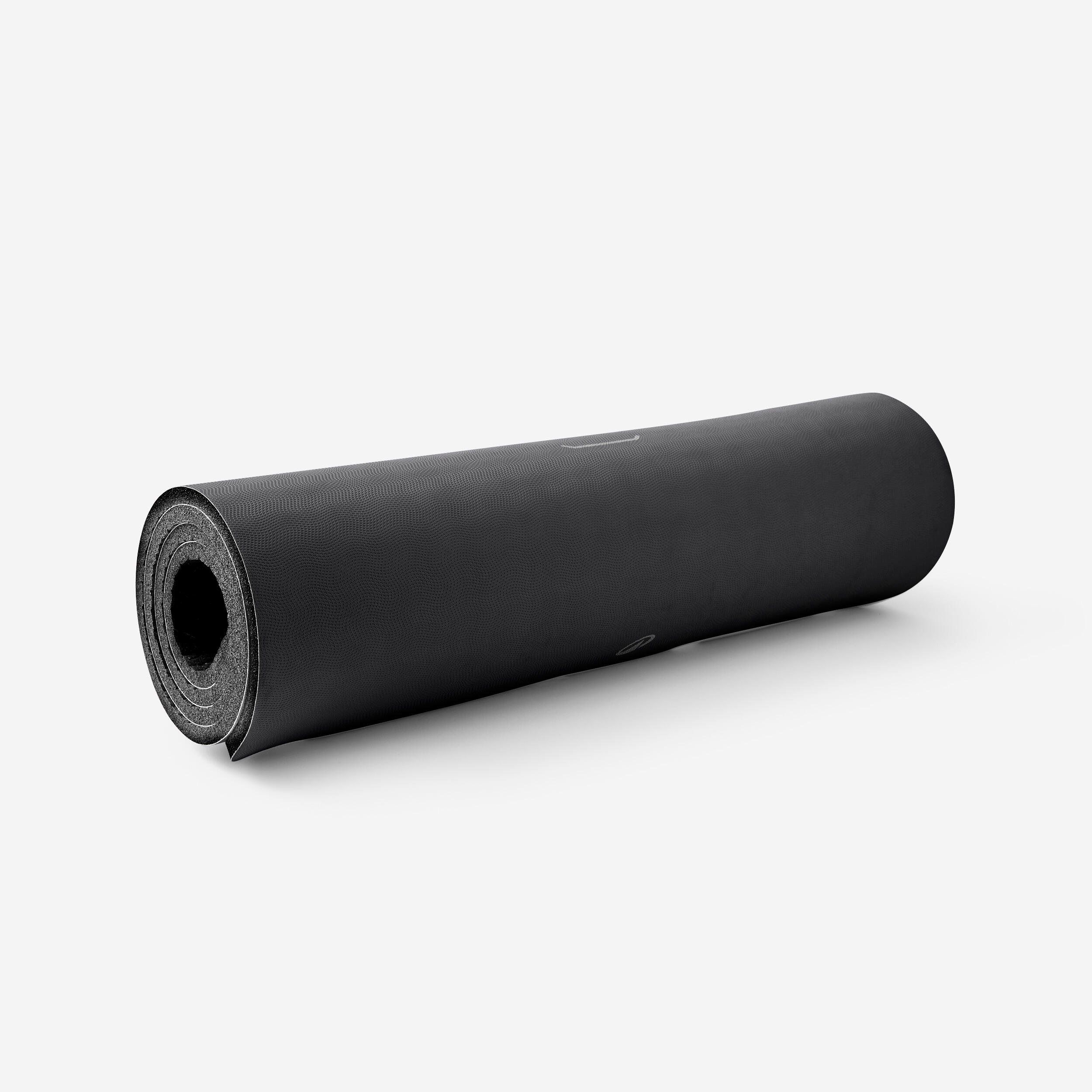 Durable Fitness Mat 900 170 cm x 58 cm x 10 mm - Carbon Grey
