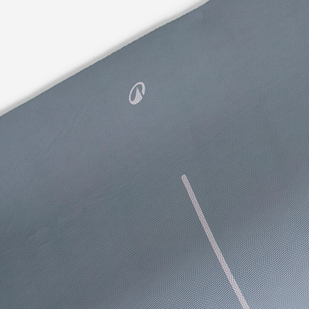 Tapis de fitness résistant et adhérent épaisseur 8 mm, vert sauge