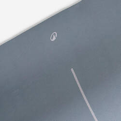 8 mm Durable and Grippy Fitness Mat - Grey