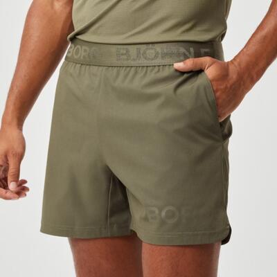 Borg short korte broek | groen