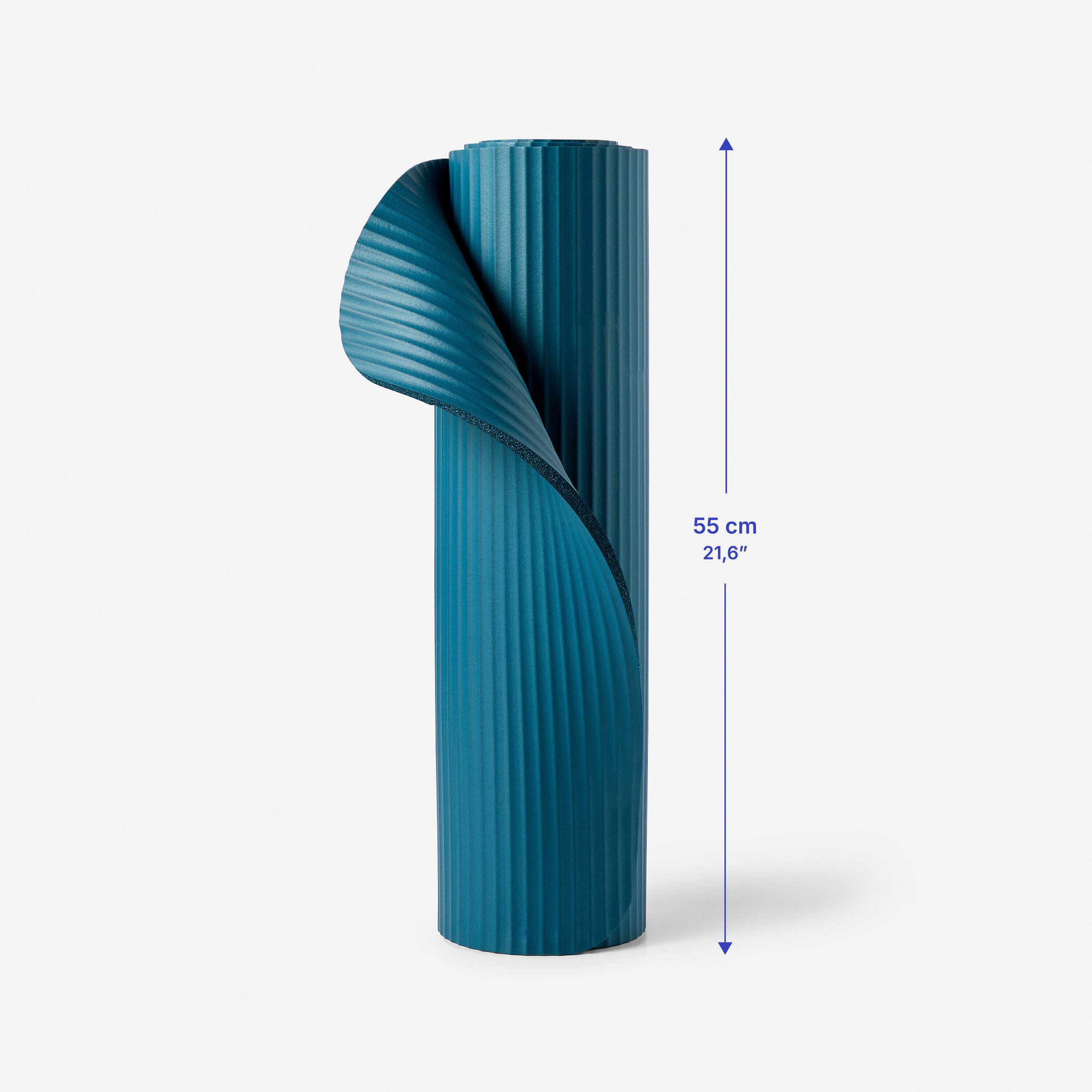 10 mm Comfortable Pilates Mat - Blue -  5