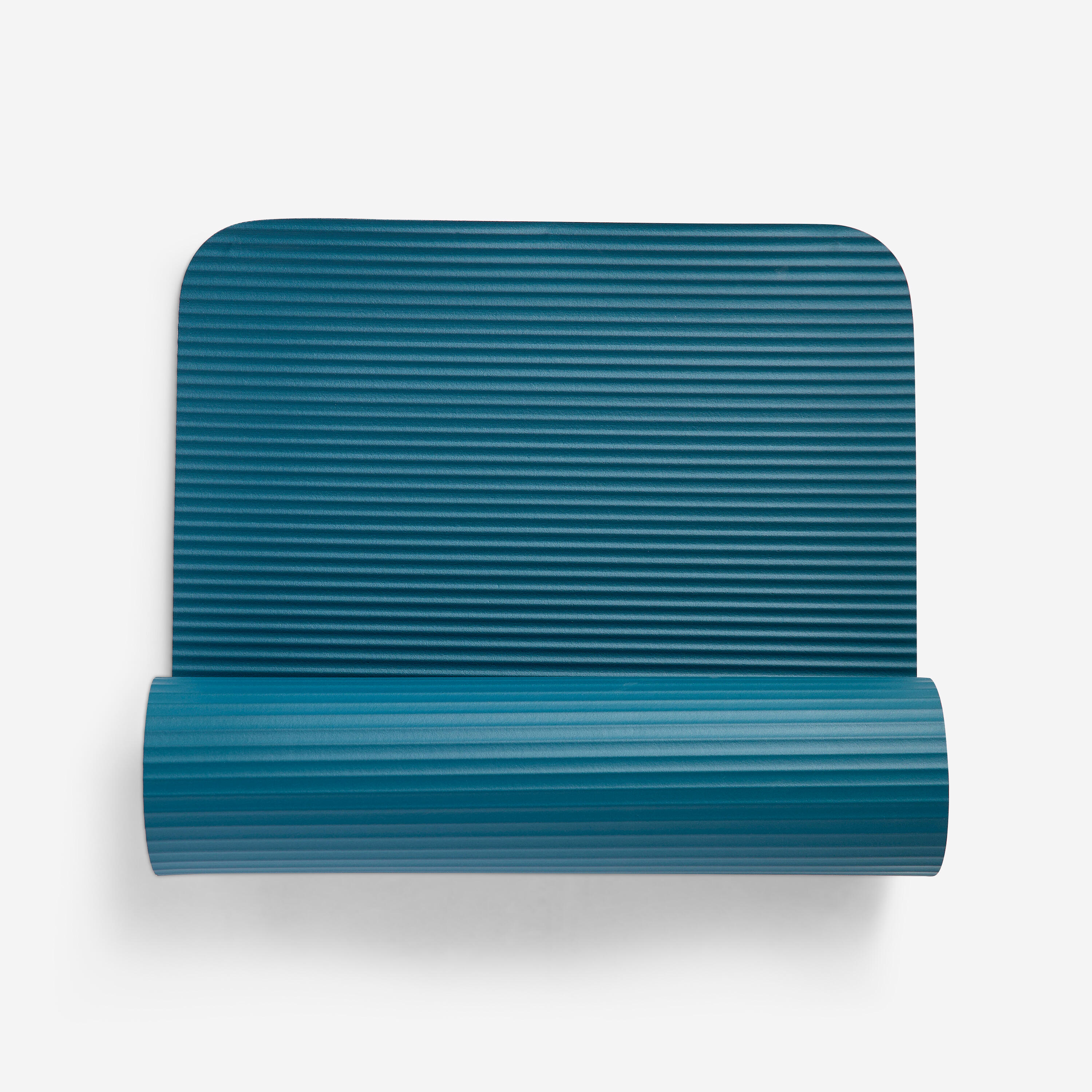 DOMYOS Pilatesmatte Komfort 10 mm - blau 