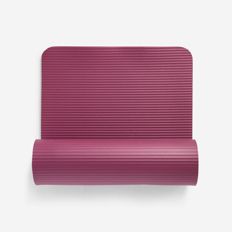 Saltea de Pilates Confort cu grosimea de 15 mm Bordo