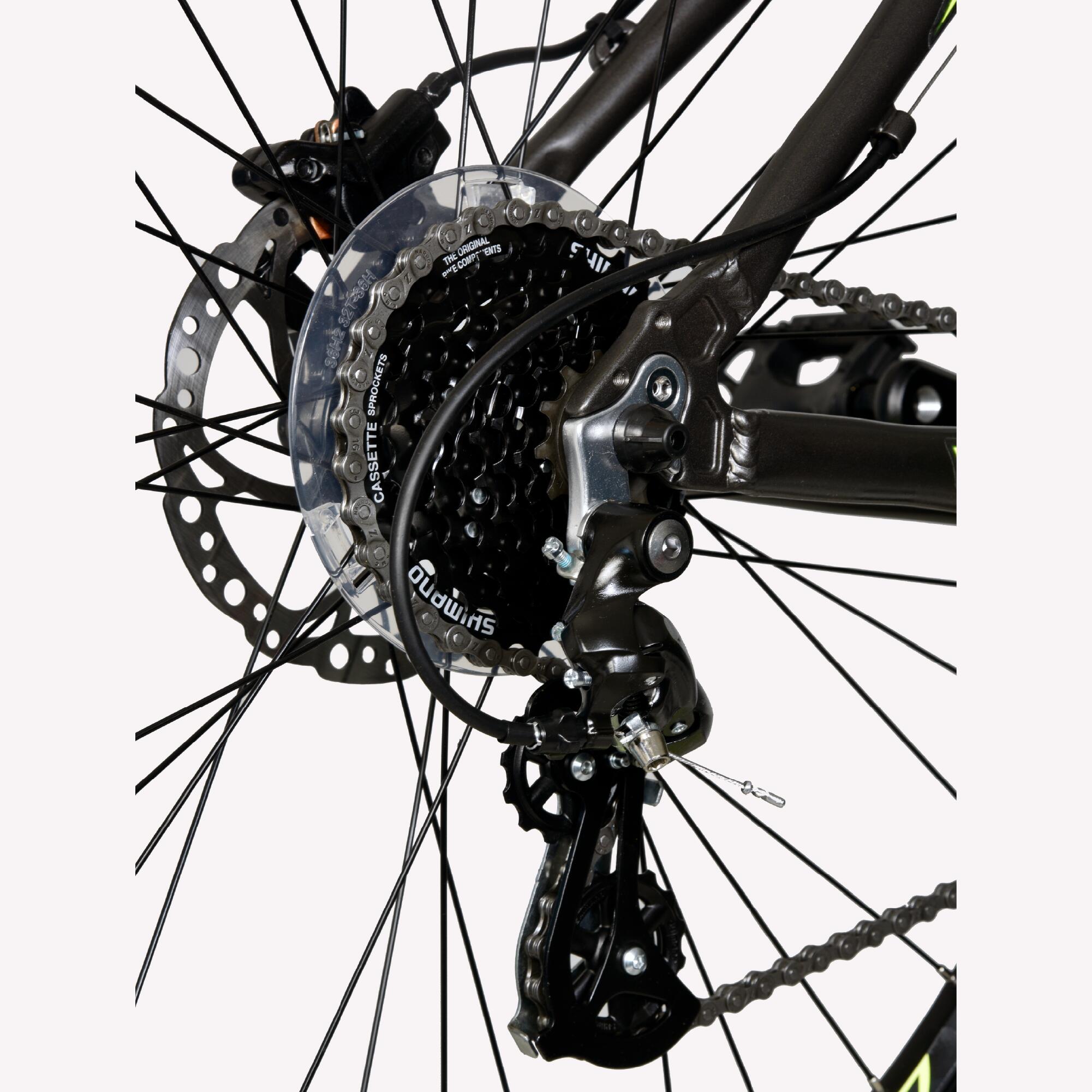 Bicicleta de montaña MTB 29" aluminio Deportica Breeaker negro 8/9