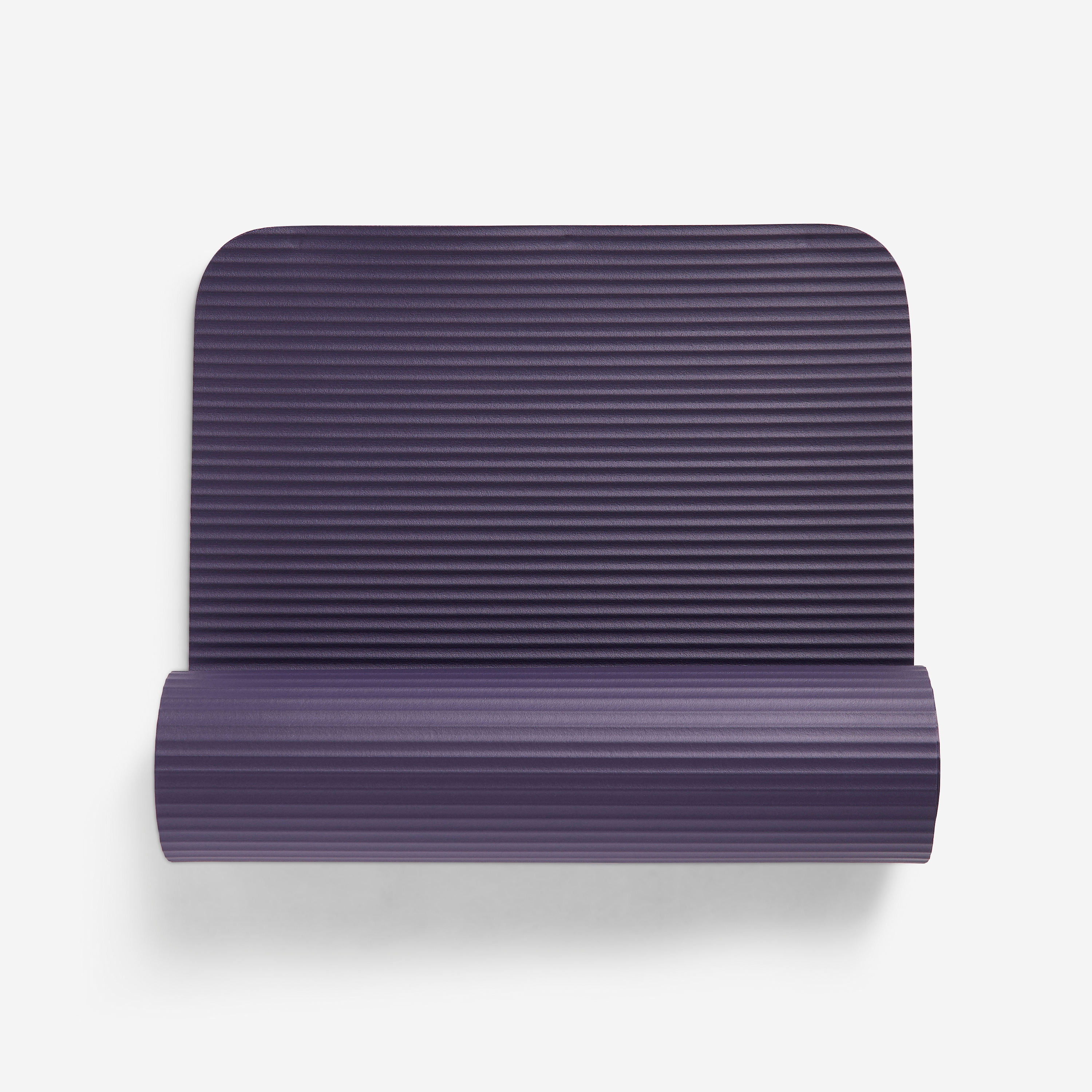 Tapis de pilates confort épaisseur 10 mm, violet - Domyos