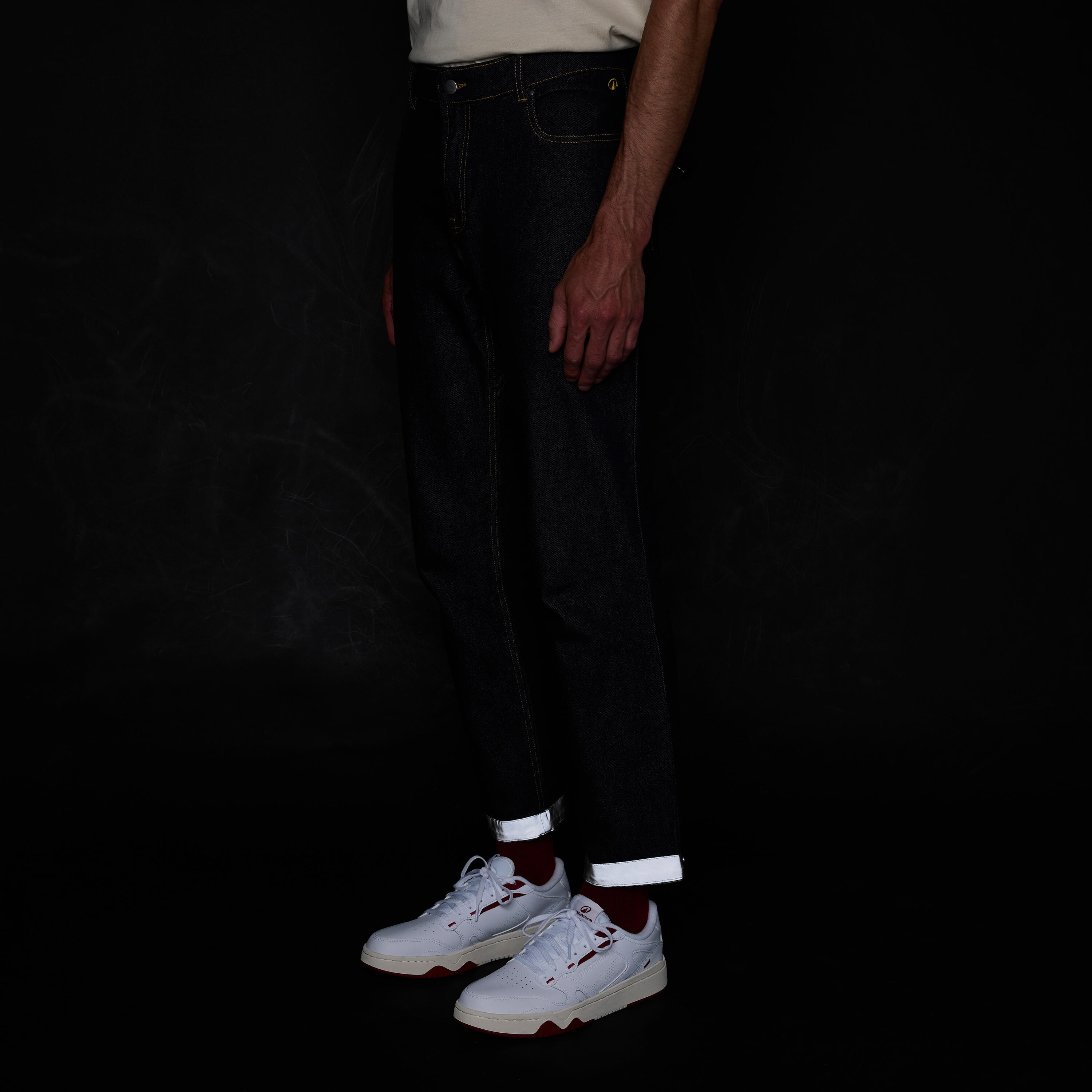 Fietsjeans voor heren Regular Cordura 12/20