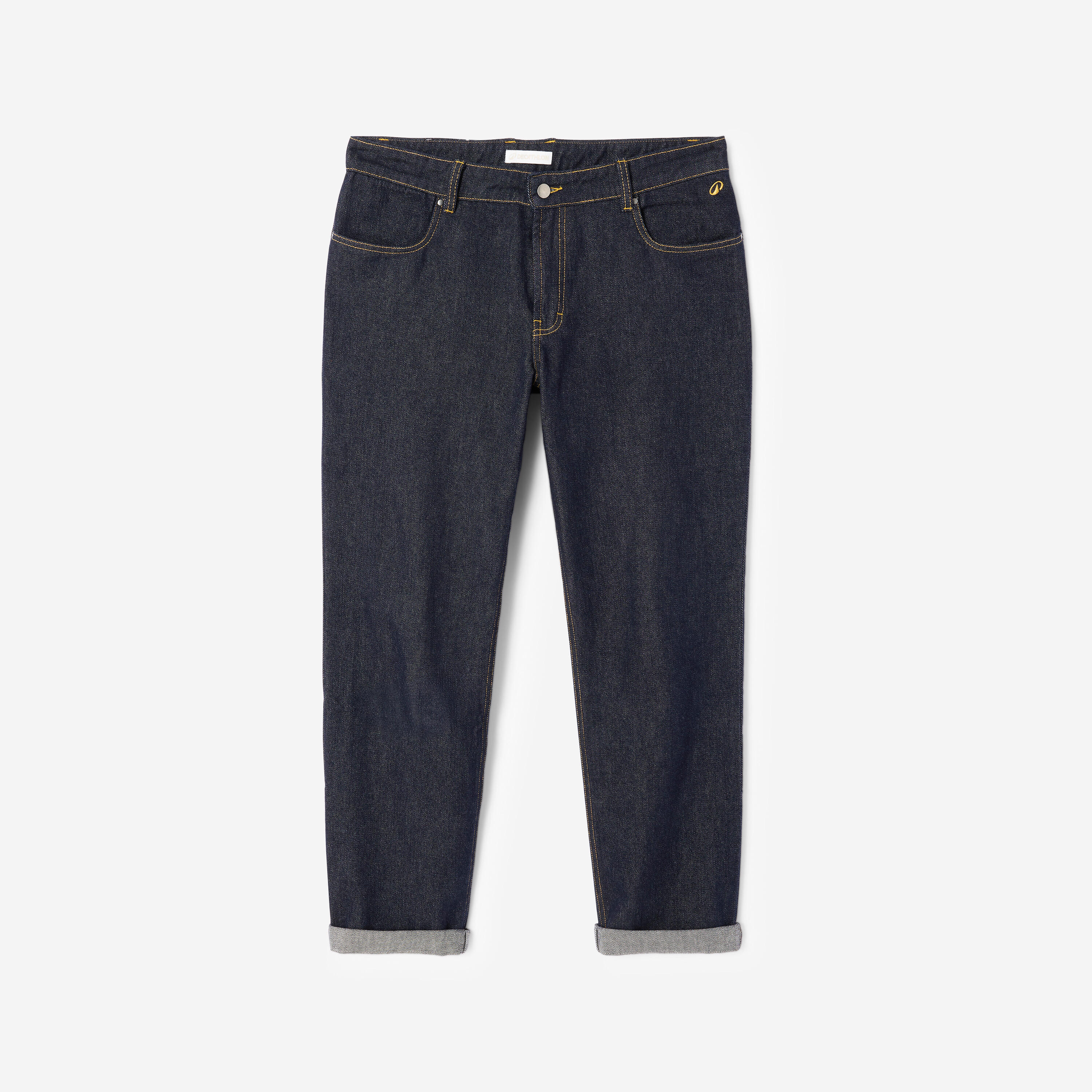 Fietsjeans voor heren Regular Cordura 9/20