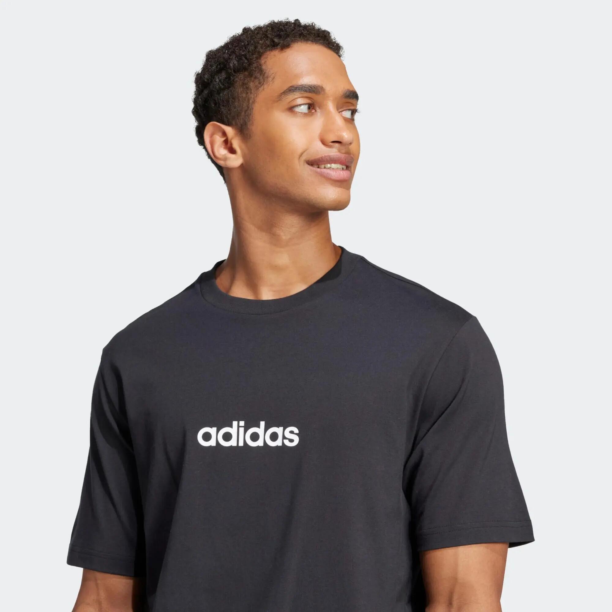 Camiseta sportswear para Hombre Adidas Essentials - Negro 4/6