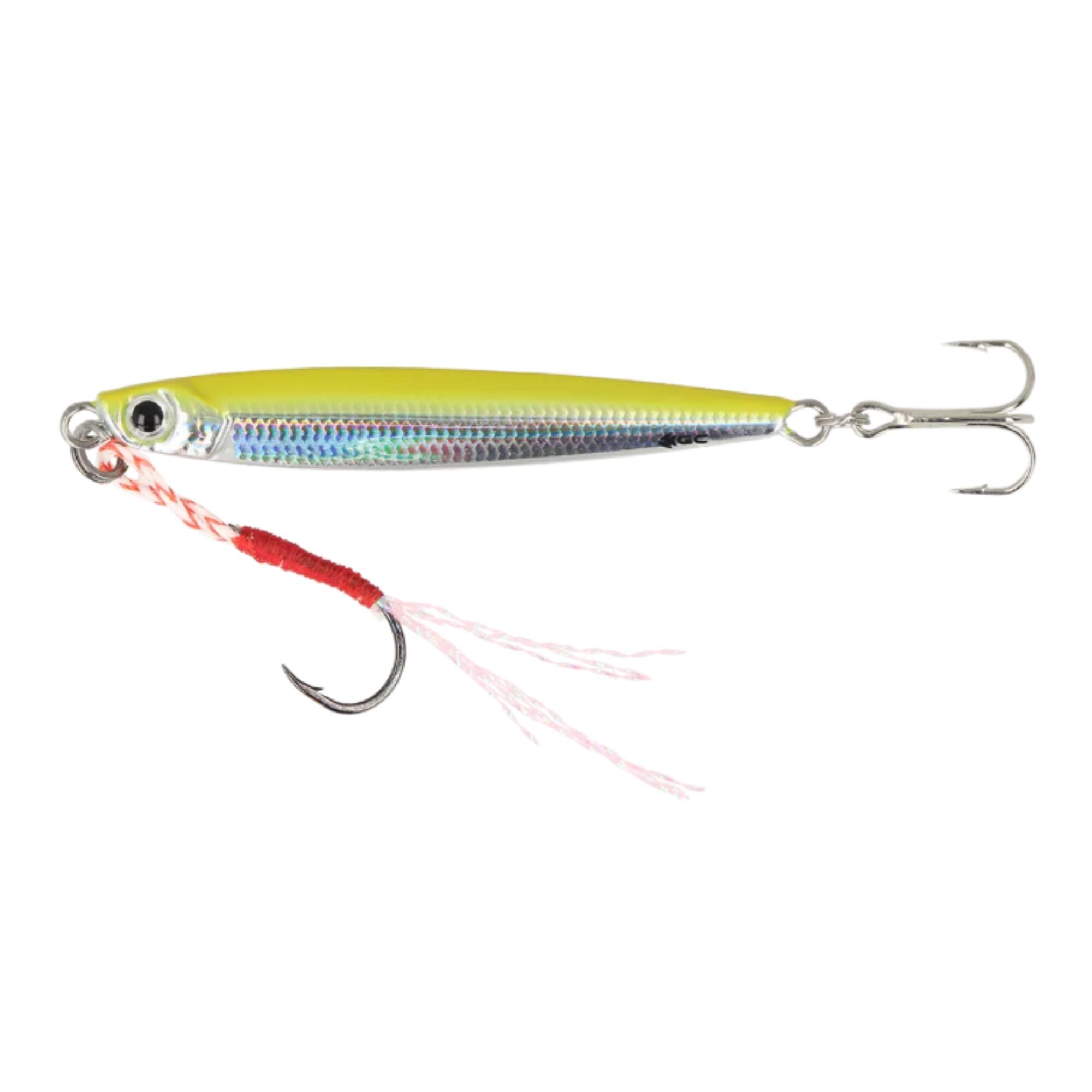COM.ES Metal jig pesca spinning mare acqua dolce Golden Catch Dasher 10g col.213