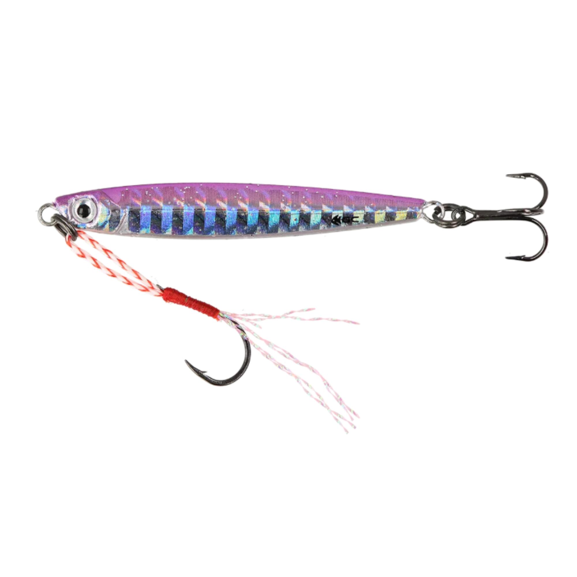 COM.ES Metal jig pesca spinning mare acqua dolce Golden Catch Dasher 7g col.204