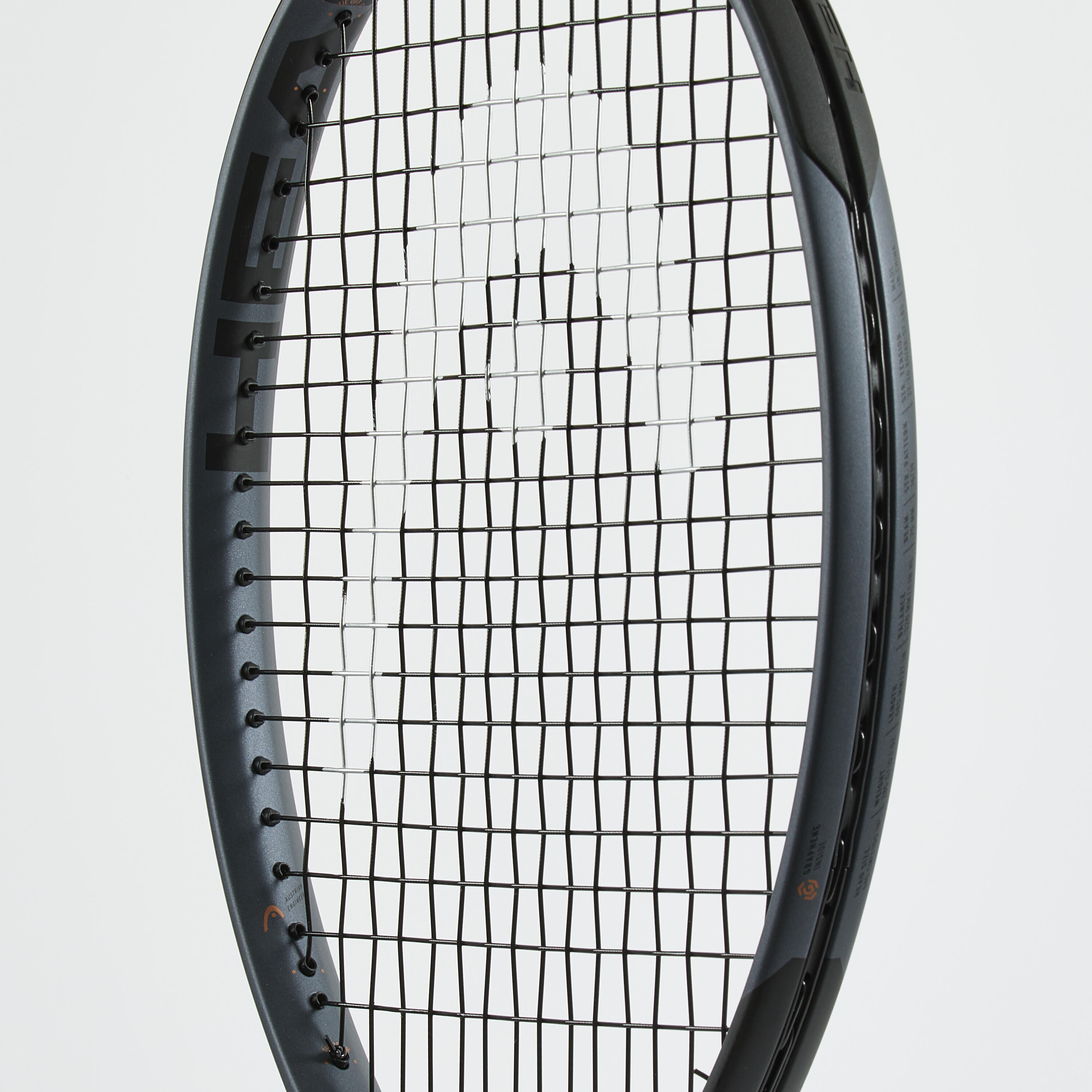 Raqueta de tenis adulto - Head Auxetic Speed team ltd negro gris 285 g 3/5